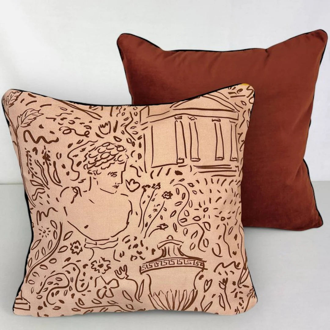 Luke Edward Hall - Free shipping-New set of two - Cushion