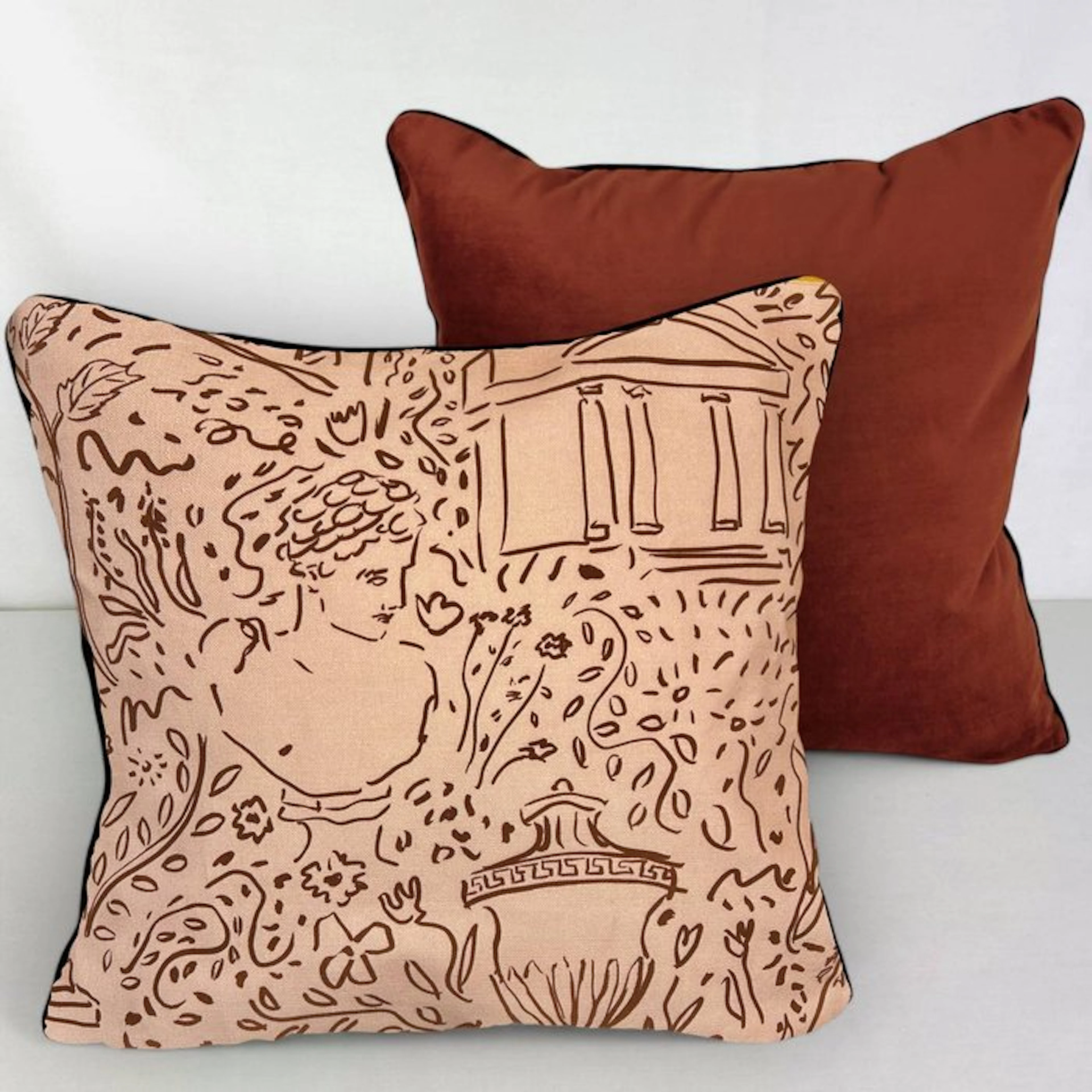 Luke Edward Hall - Free shipping-New set of two - Cushion