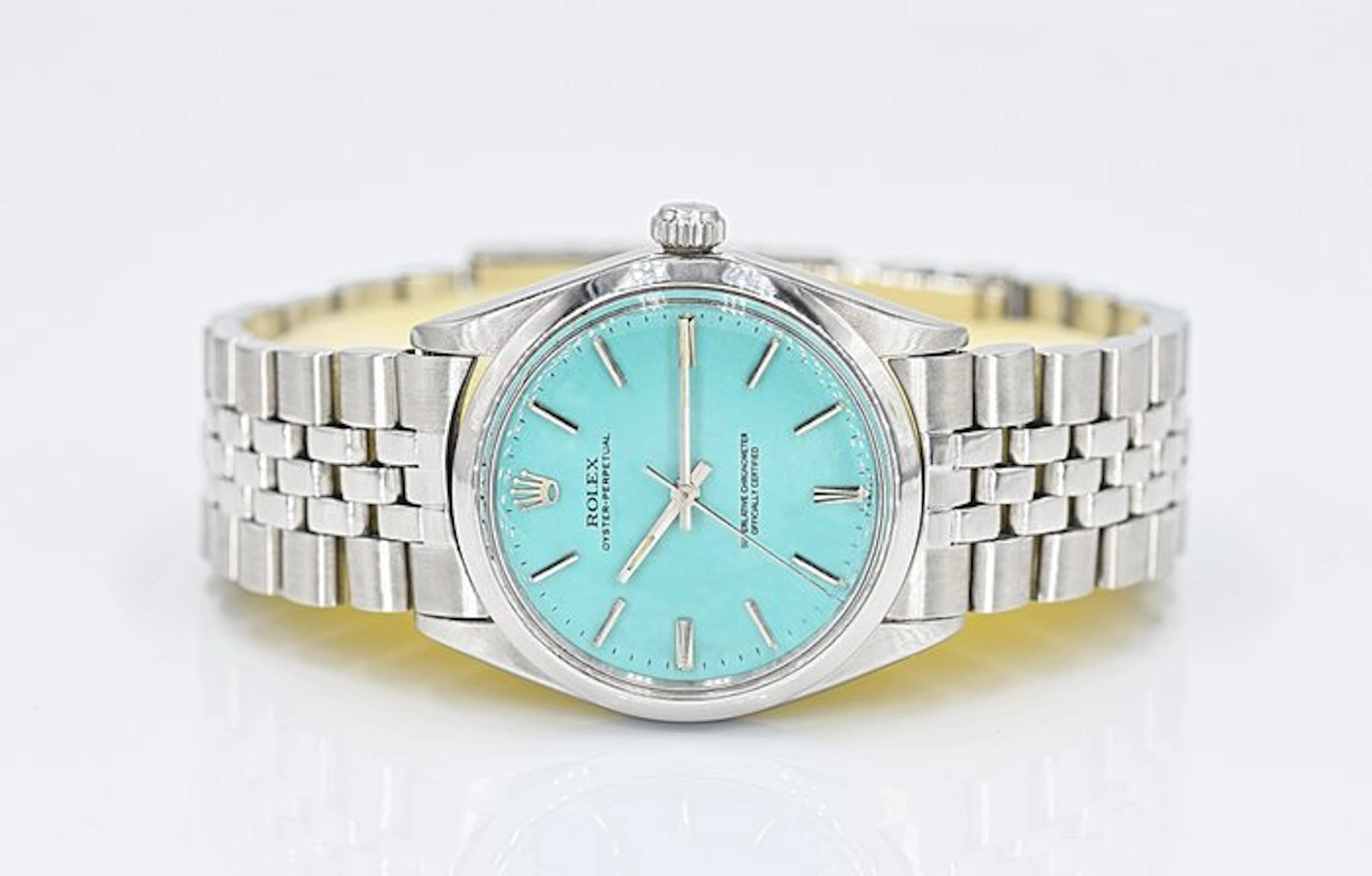 Rolex - Oyster Perpetual Tiffany Blue Dial - No reserve...