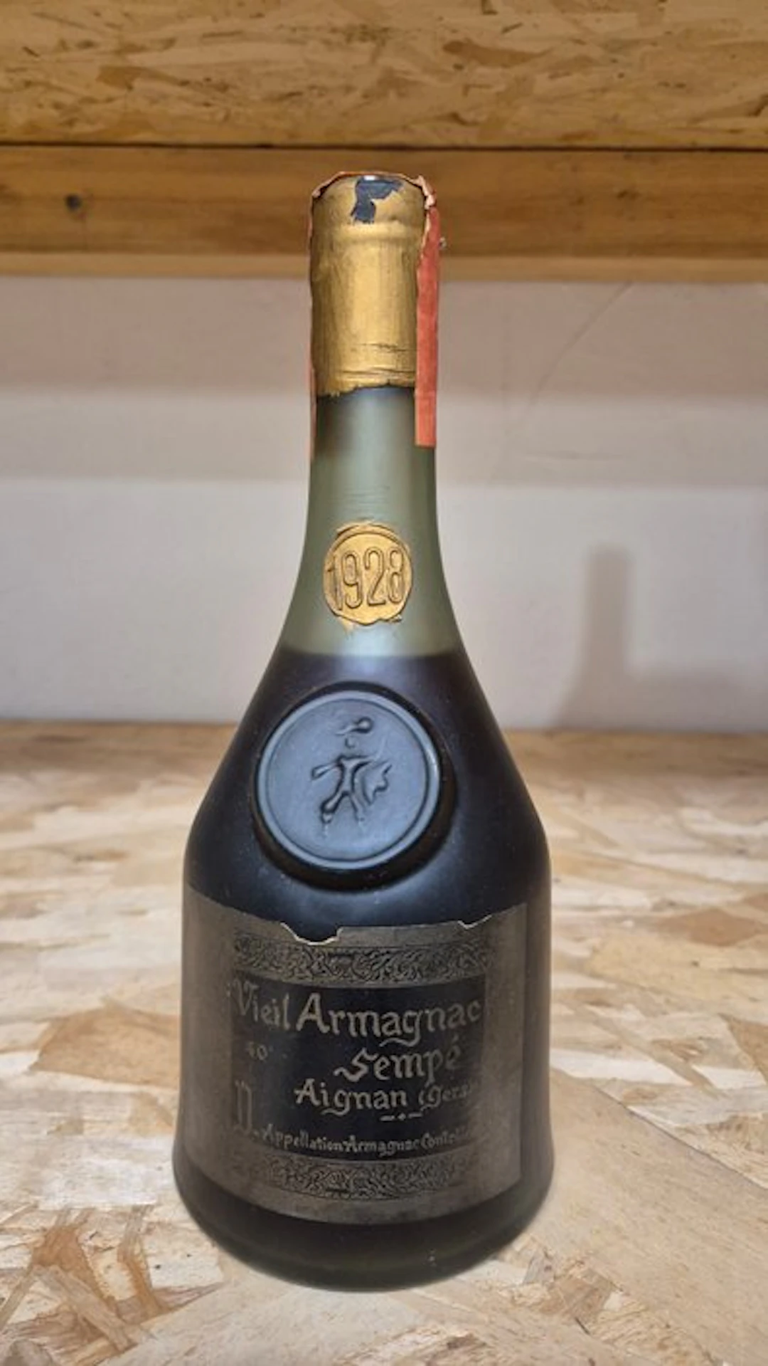 Sempé 1928 - Vieil Armagnac millésime - b. 1970s - 75cl