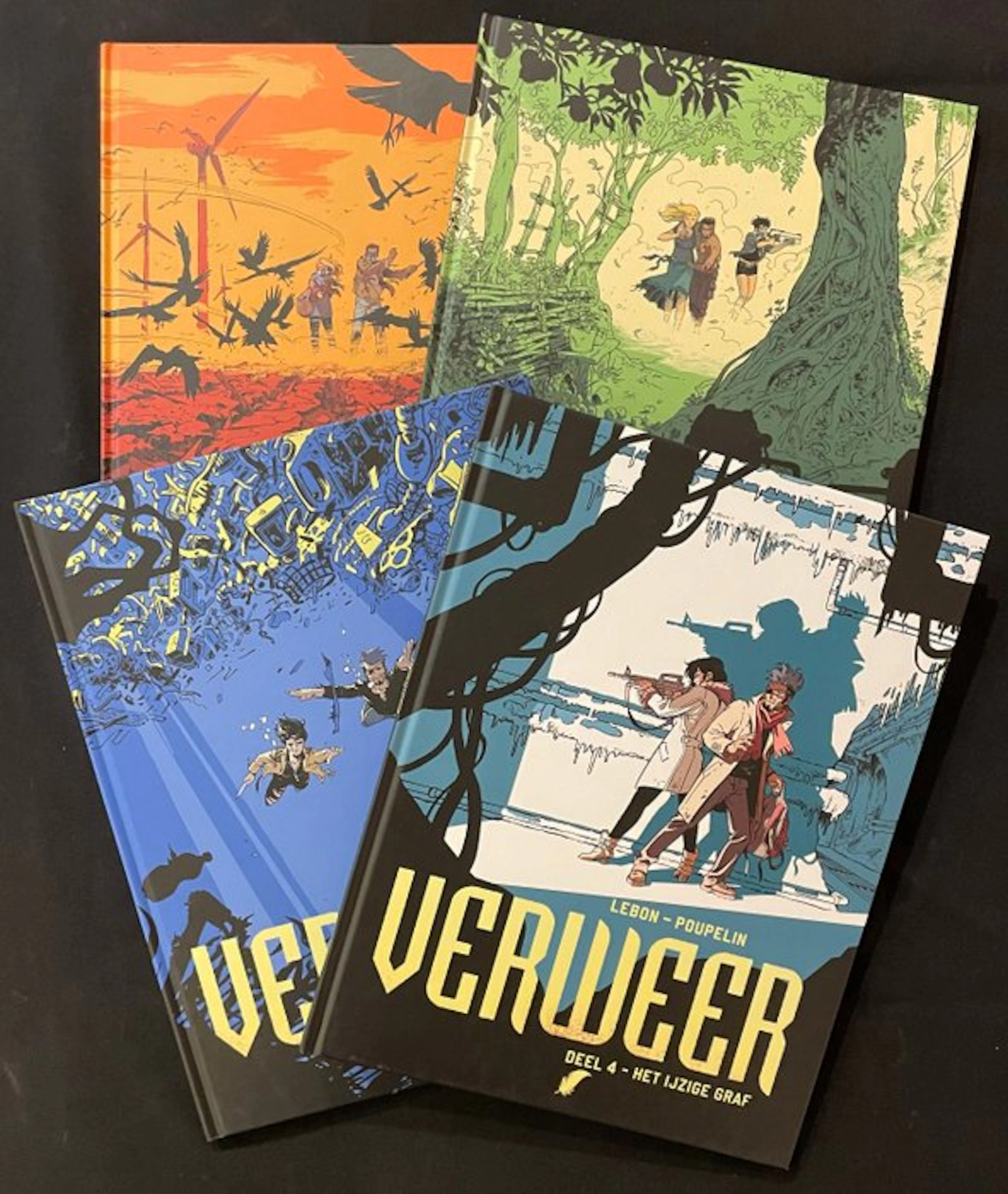 Verweer - complete reeks HC - 4 Album - First edition - 2023/2025