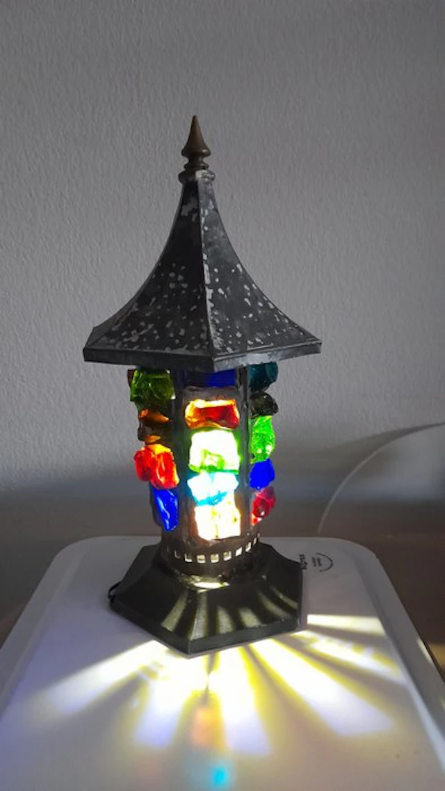 Attributed to Peter March - Table lamp - Iron
