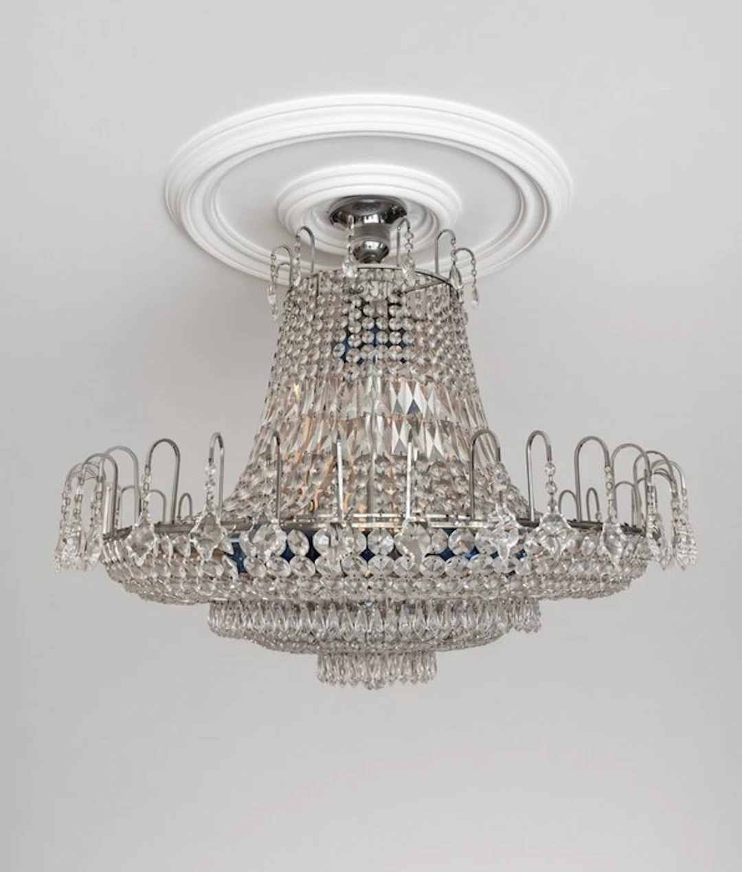 Chandelier - Searchlight "Versailles" Crystal Chandelier...