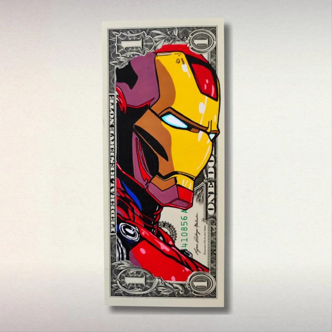 TOONS - IRON MASK — IRON MAN — MARVEL — NO RESERVE