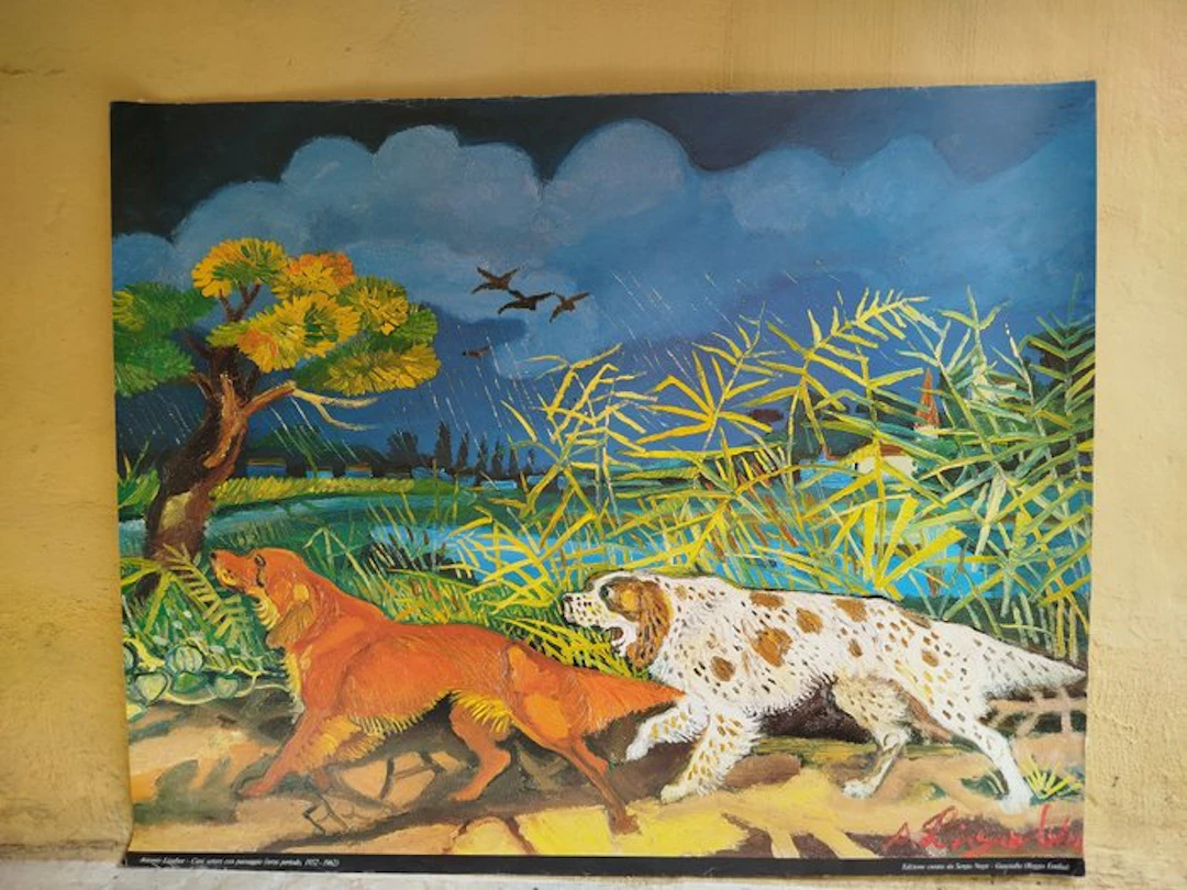Antonio Ligabue - Ligabue tra primitivismo e arte colta, Gualtieri 1986 - 1980s