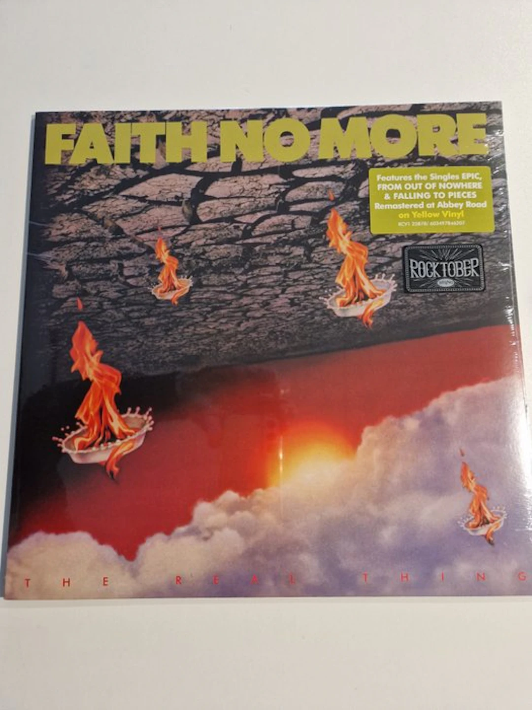 Faith No More - The Real Thing - Yellow vinyl - LP - Coloured vinyl