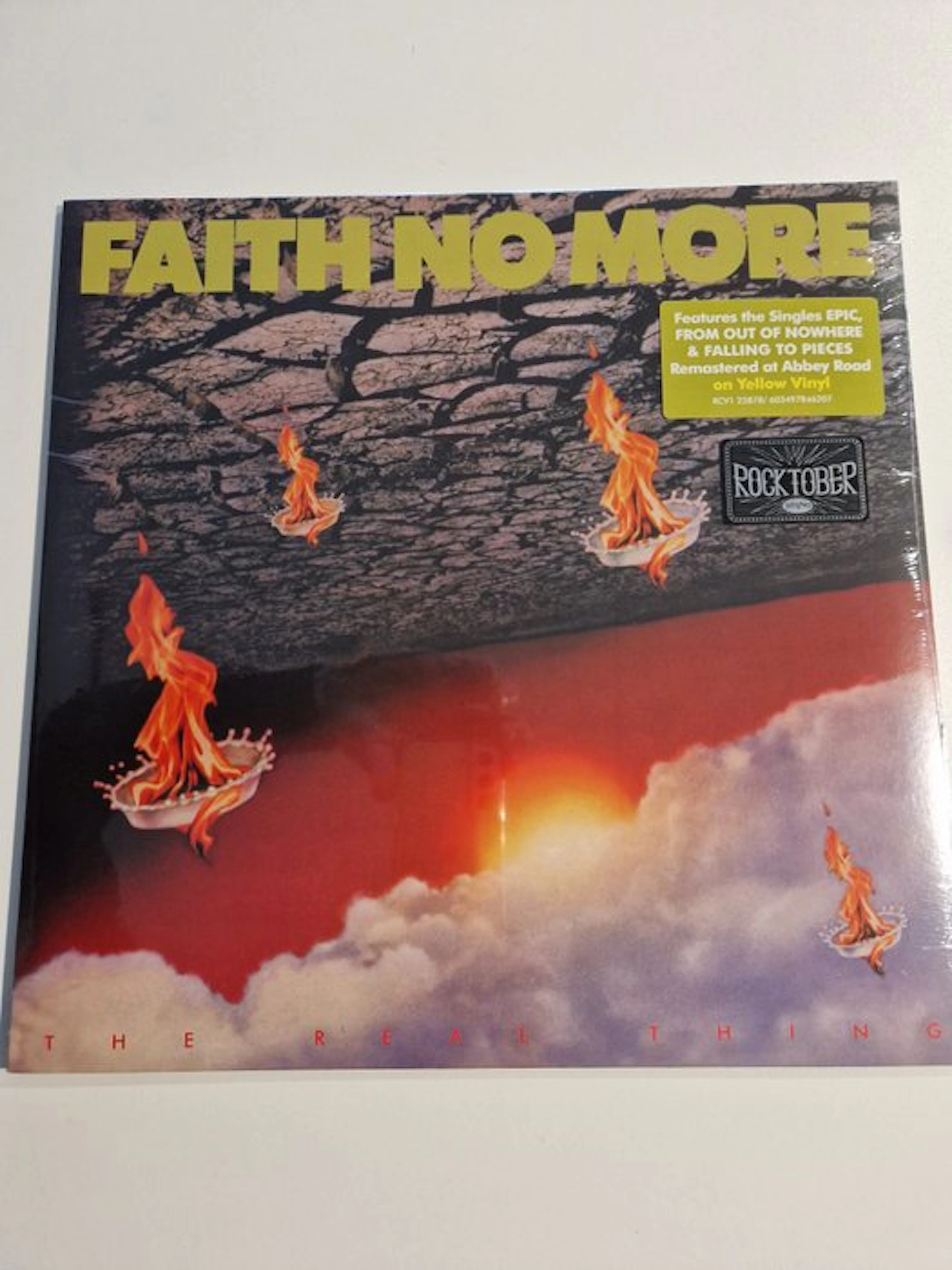 Faith No More - The Real Thing - Yellow vinyl - LP - Coloured vinyl