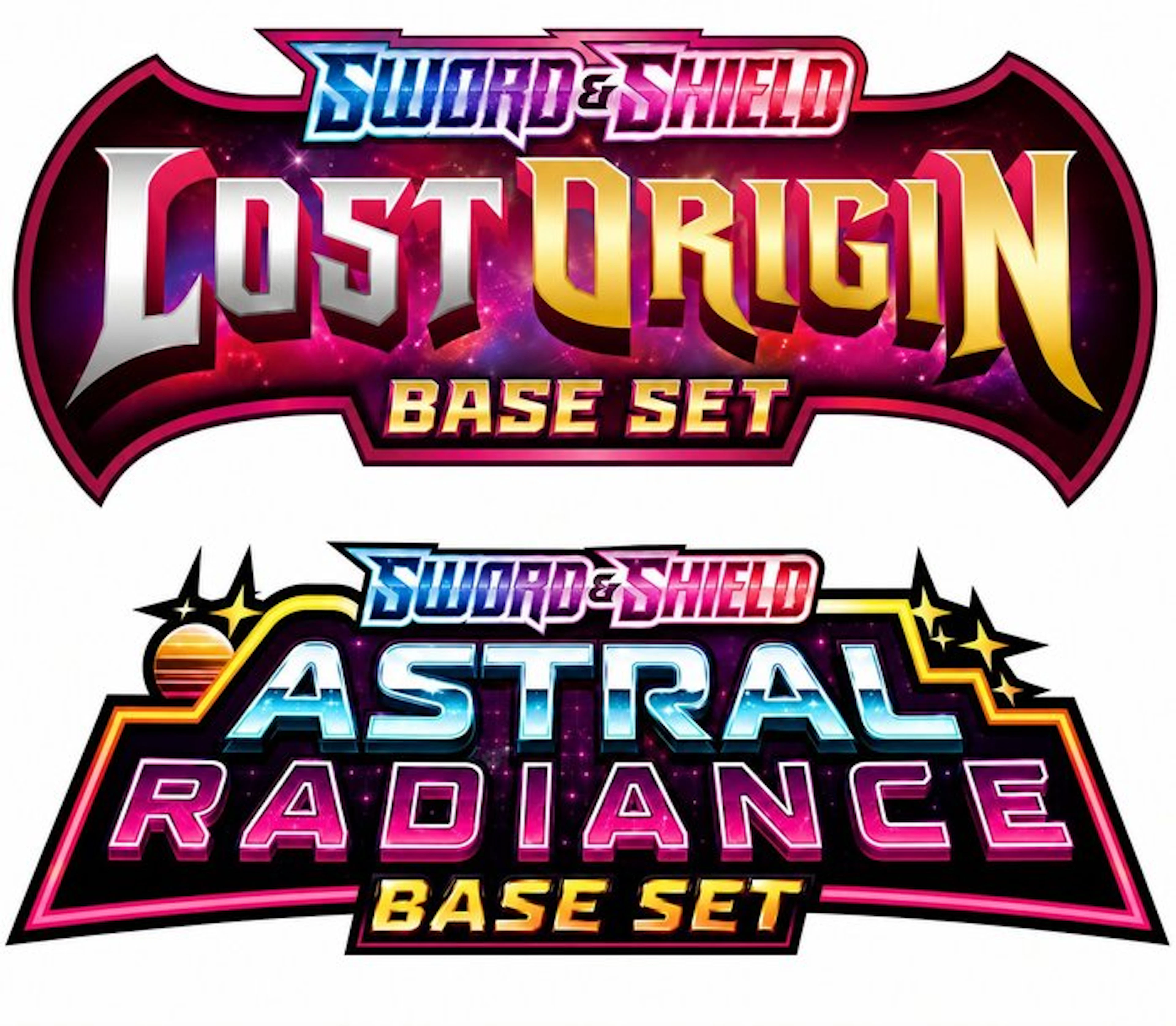 Complete set Lost Origin & Astral Radiance - Base Sets – Commons & Uncommons