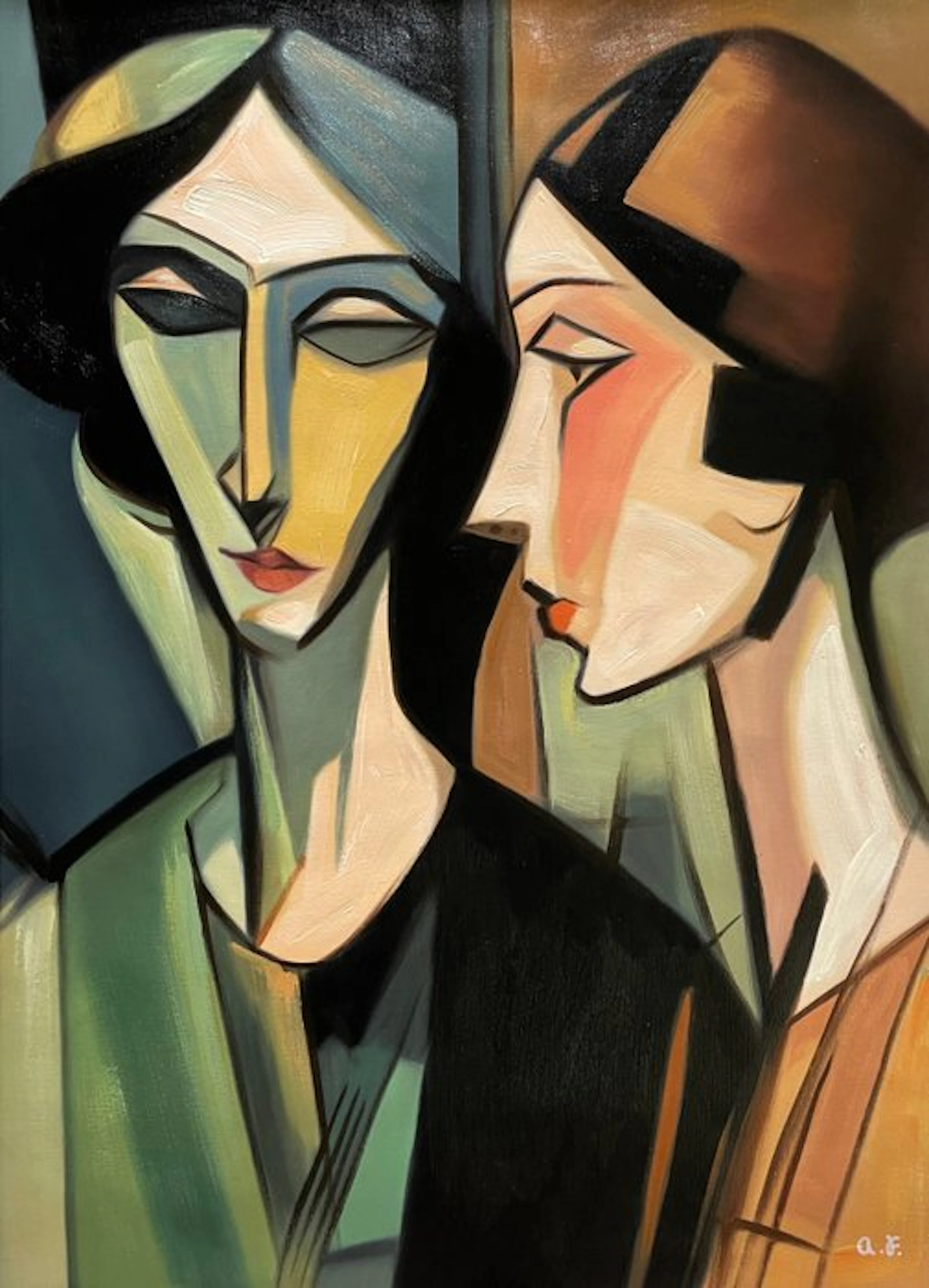 Adriano Ferretti (1976) - Sussurro cubista a due voci
