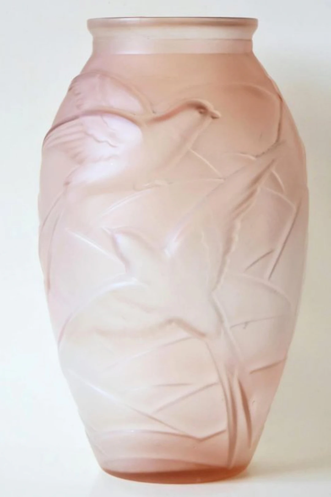 Art nouveau gemerkt - Verrerie Souchon-Neuvesel - Vase...