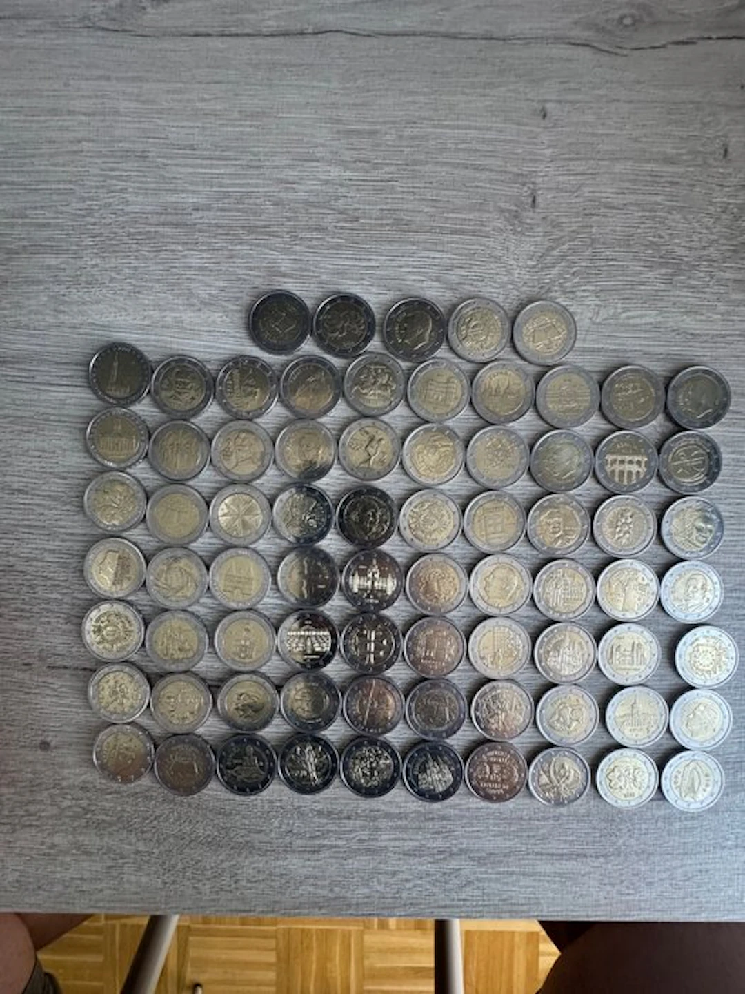 Europe. 2 Euro Various Years (75 coins)