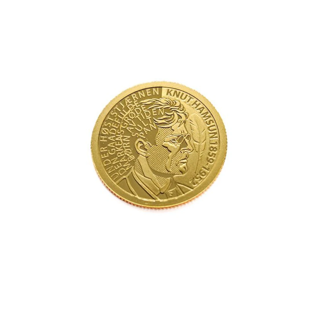 Cook Islands. 10 Dollars 2009 - Knut Hamsun