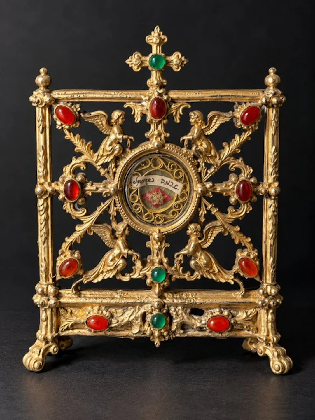 Reliquary - Alloy - 1800-1850 - From the sponge of Our Lord Jesus Christ