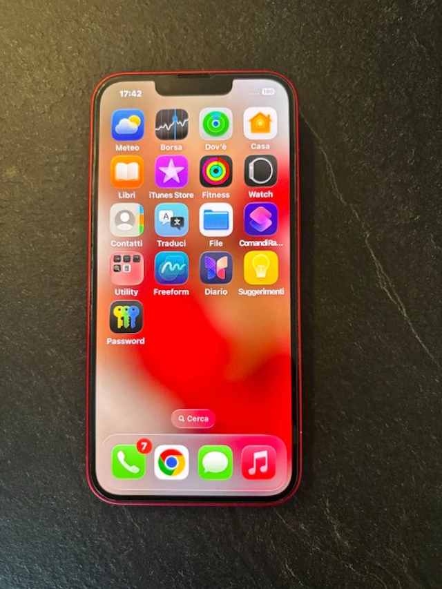 Apple iPhone 14 Product(RED) - Mobile phone - With replacement box