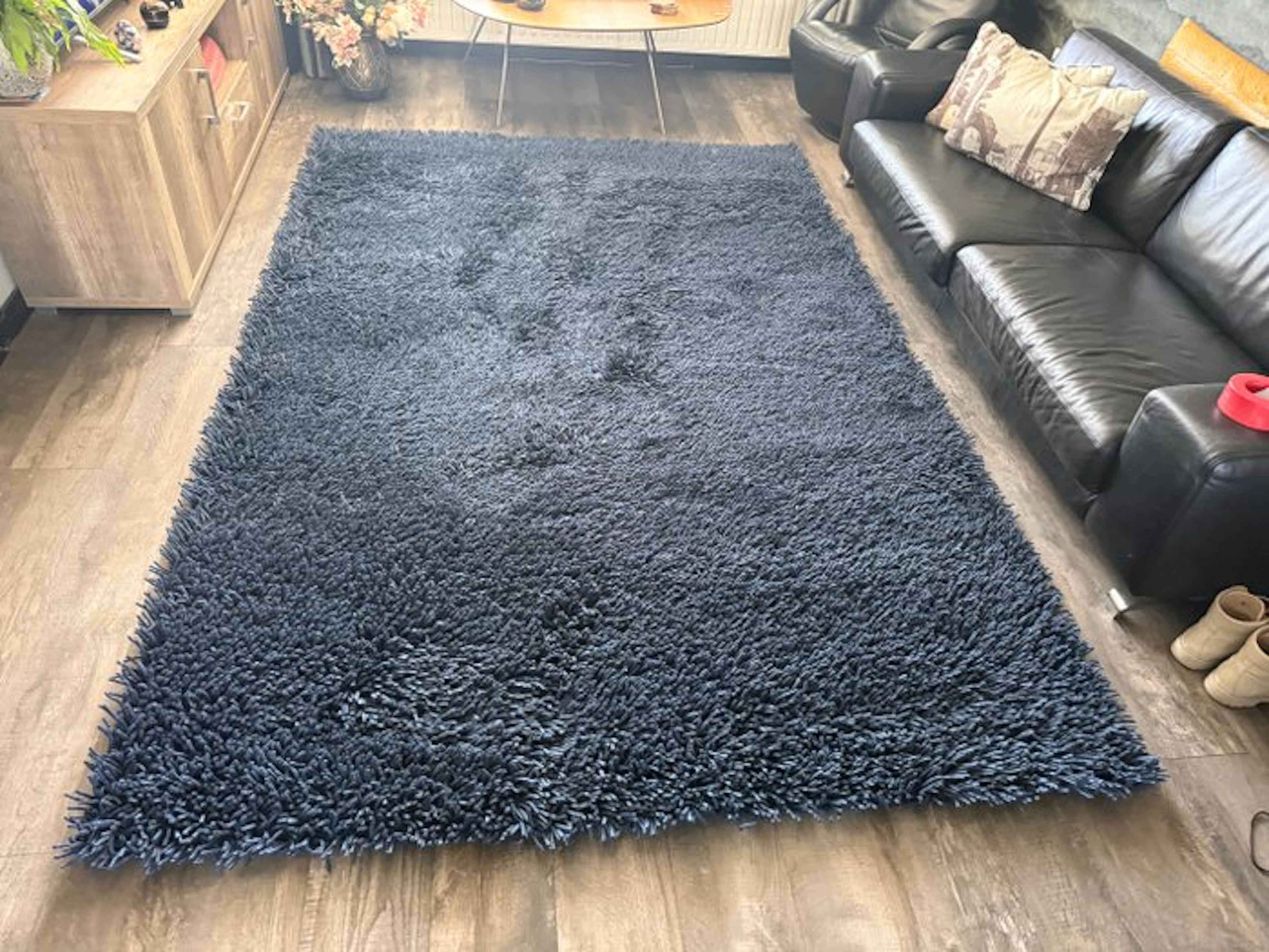 Longbarn - Bloom Blauw - Rug - 300 cm - 200 cm