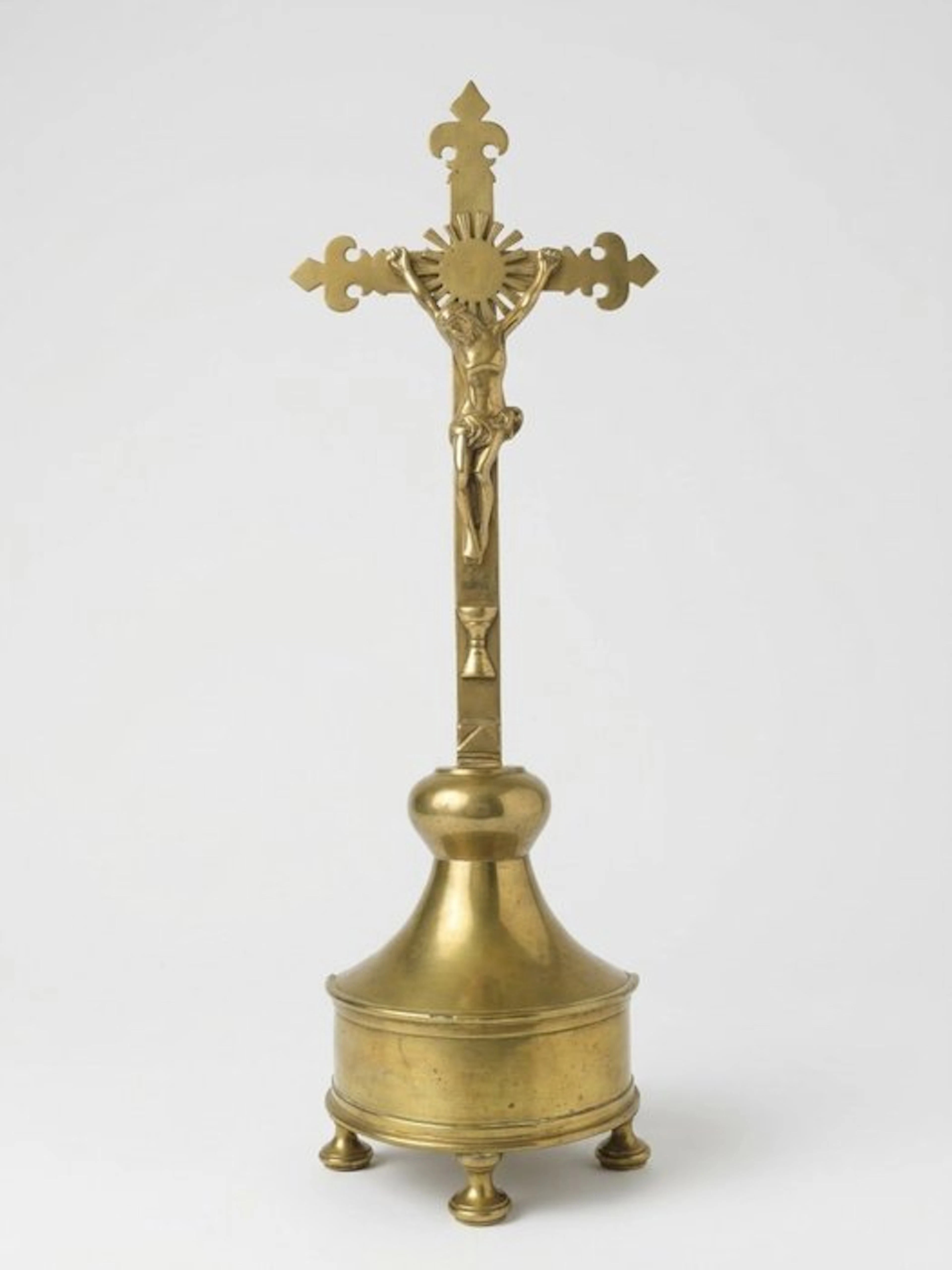 Cross - Brass - 1850-1900 - 54.5 cm