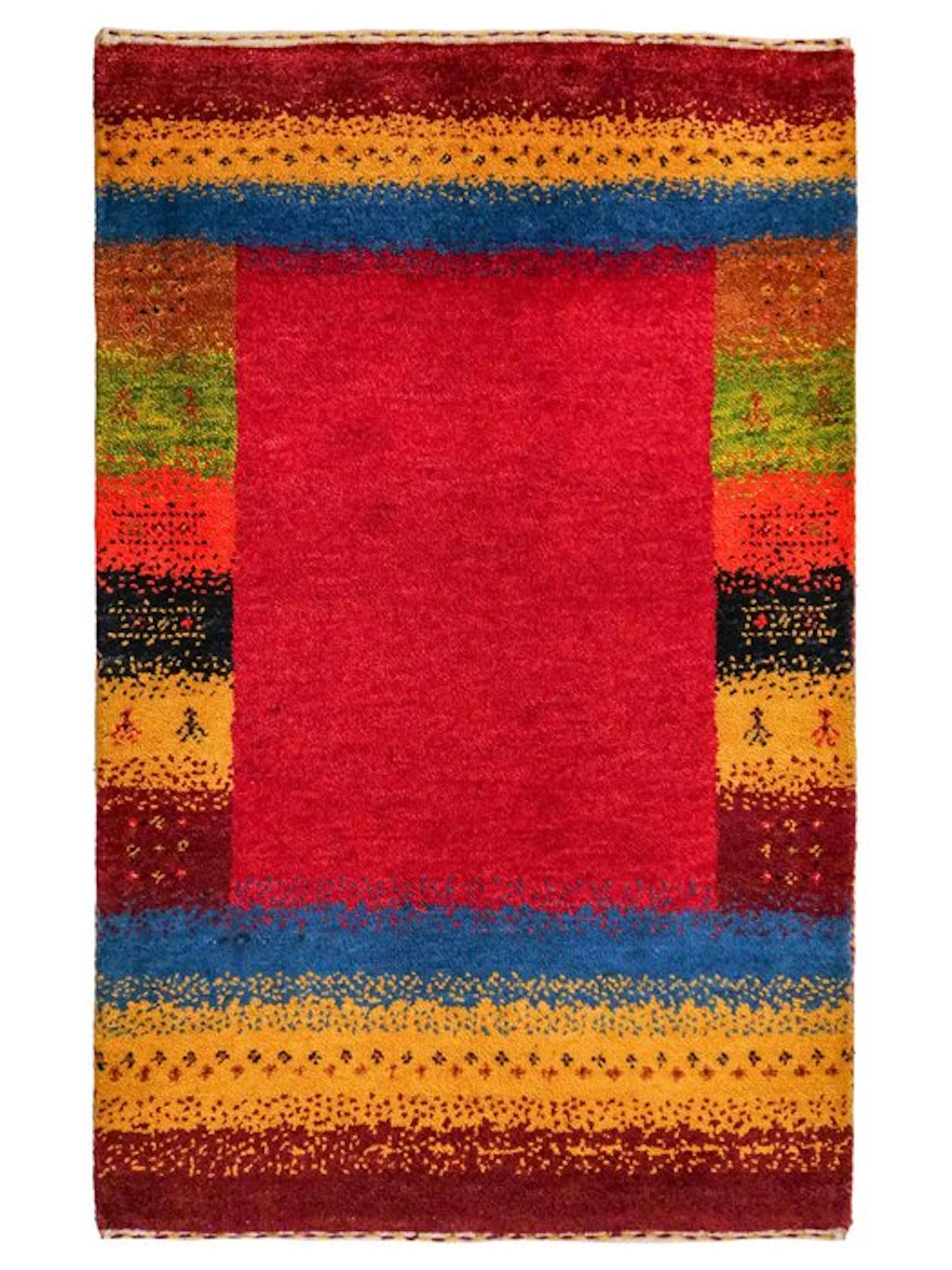 Gabbeh - Rug - 85 cm - 61 cm - Hand-knotted from wool