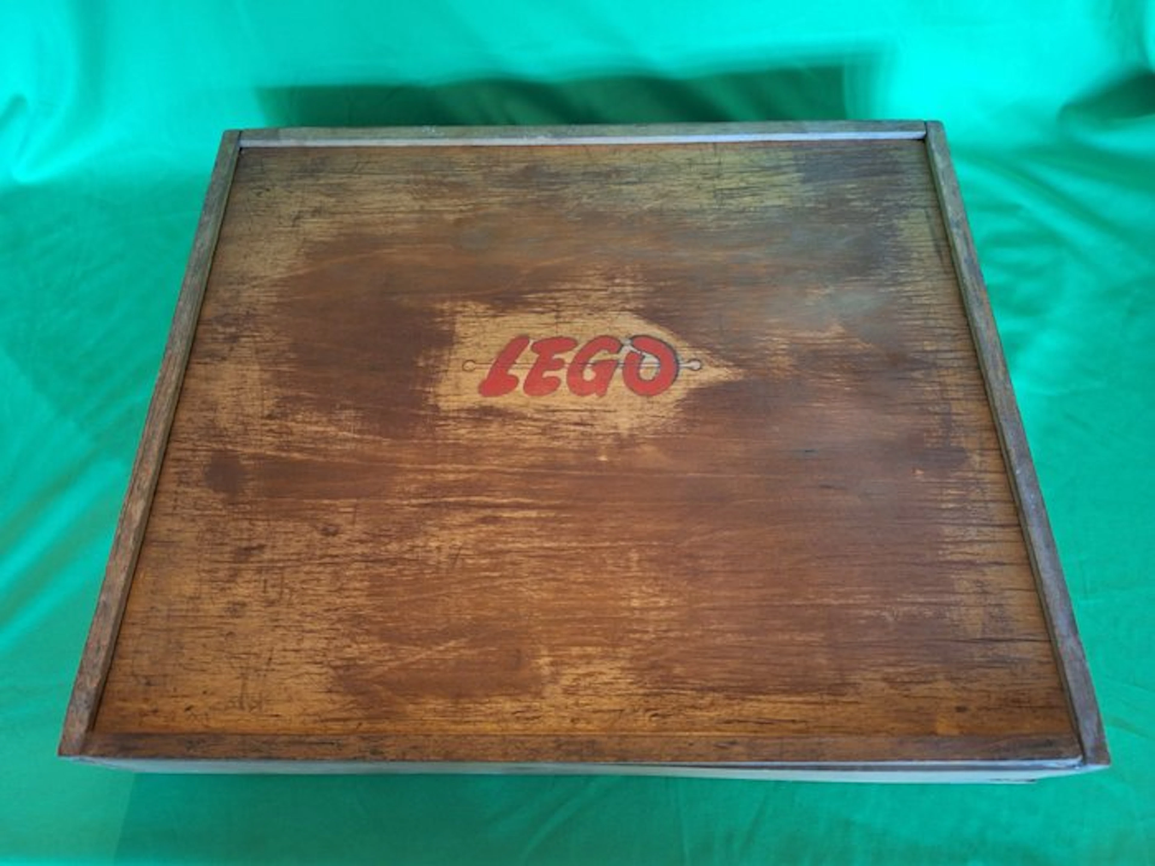 LEGO Merchandise - Vintage Rare Original LEGO wooden Box!