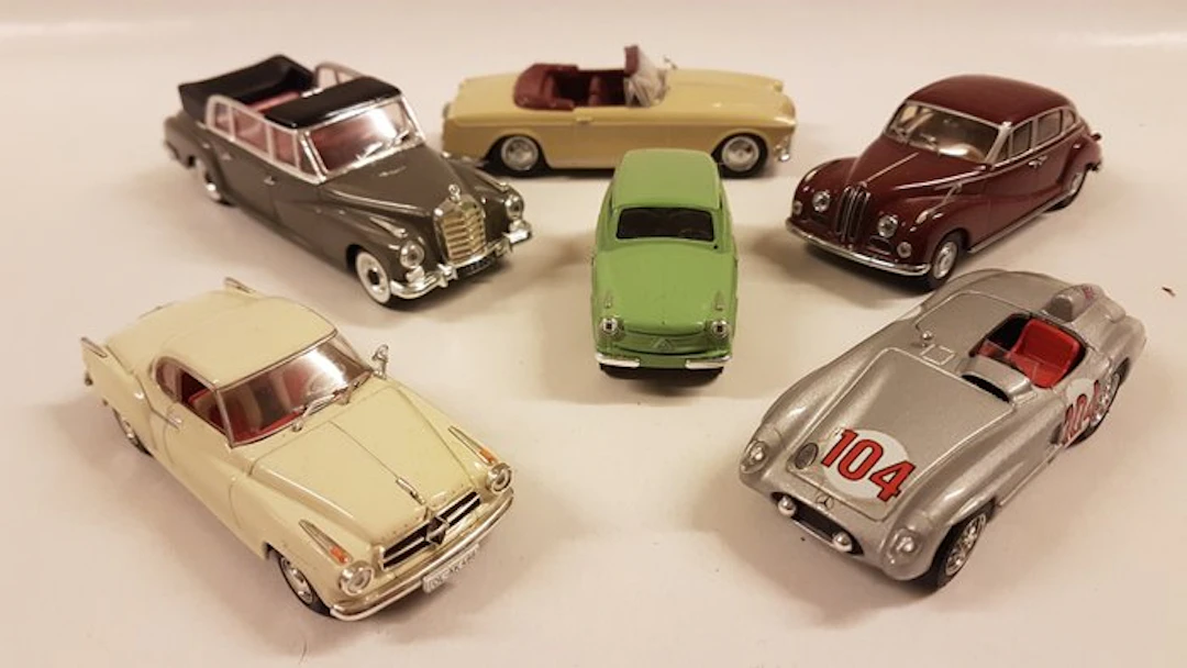 Diversen merken 1:43 - Model car (6) - 6 Duitse...