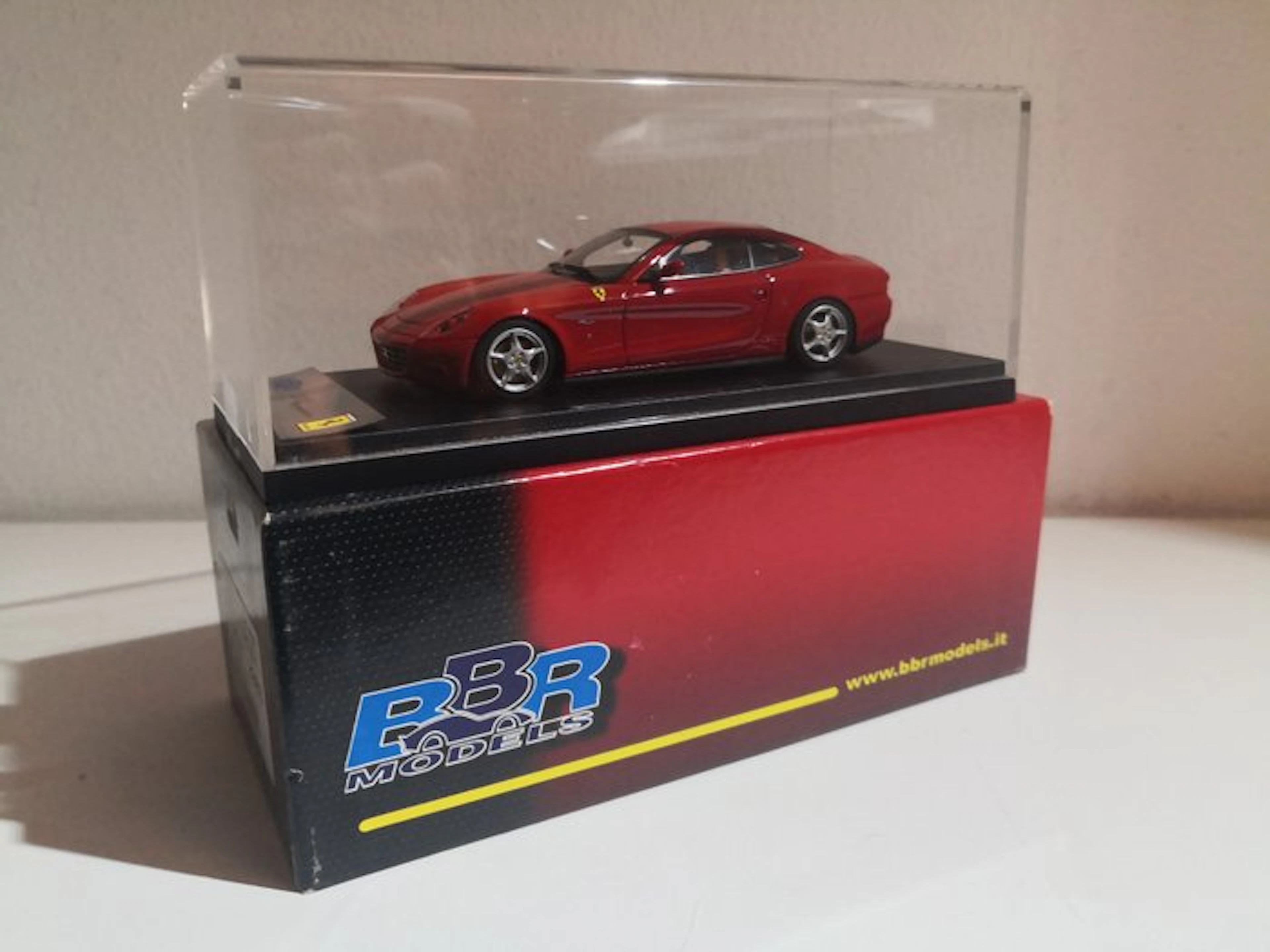 BBR 1:43 - Model sports car - Ferrari 612 Scaglietti Street 2003 Rosso