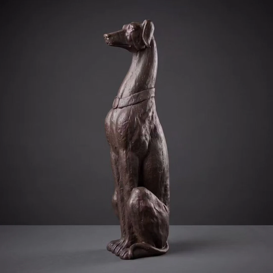 Statue, XL windhond 76.5 cm / 5 kg - 76.5 cm - Resin