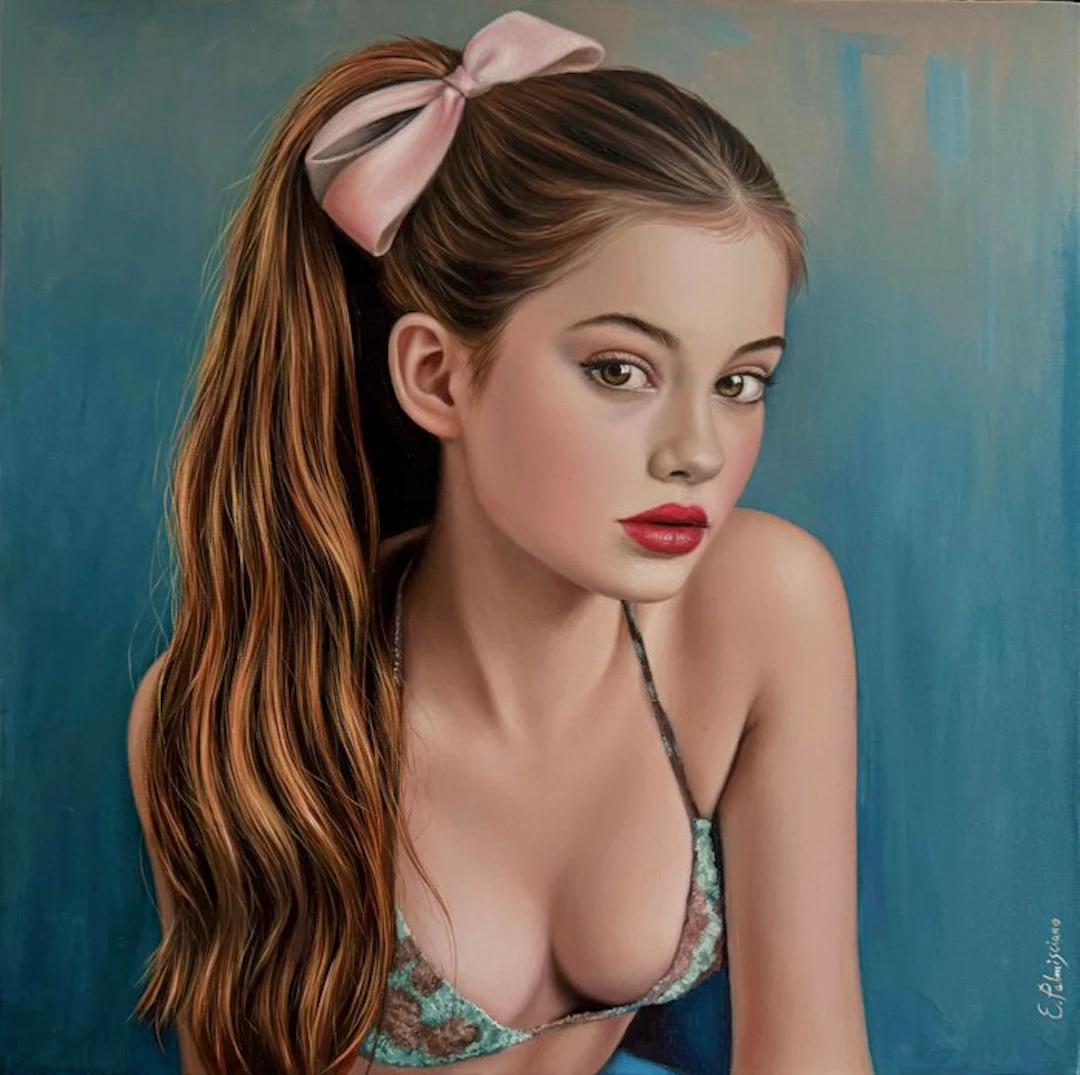 Elisabetta Palmisciano - Young girl in swimsuit