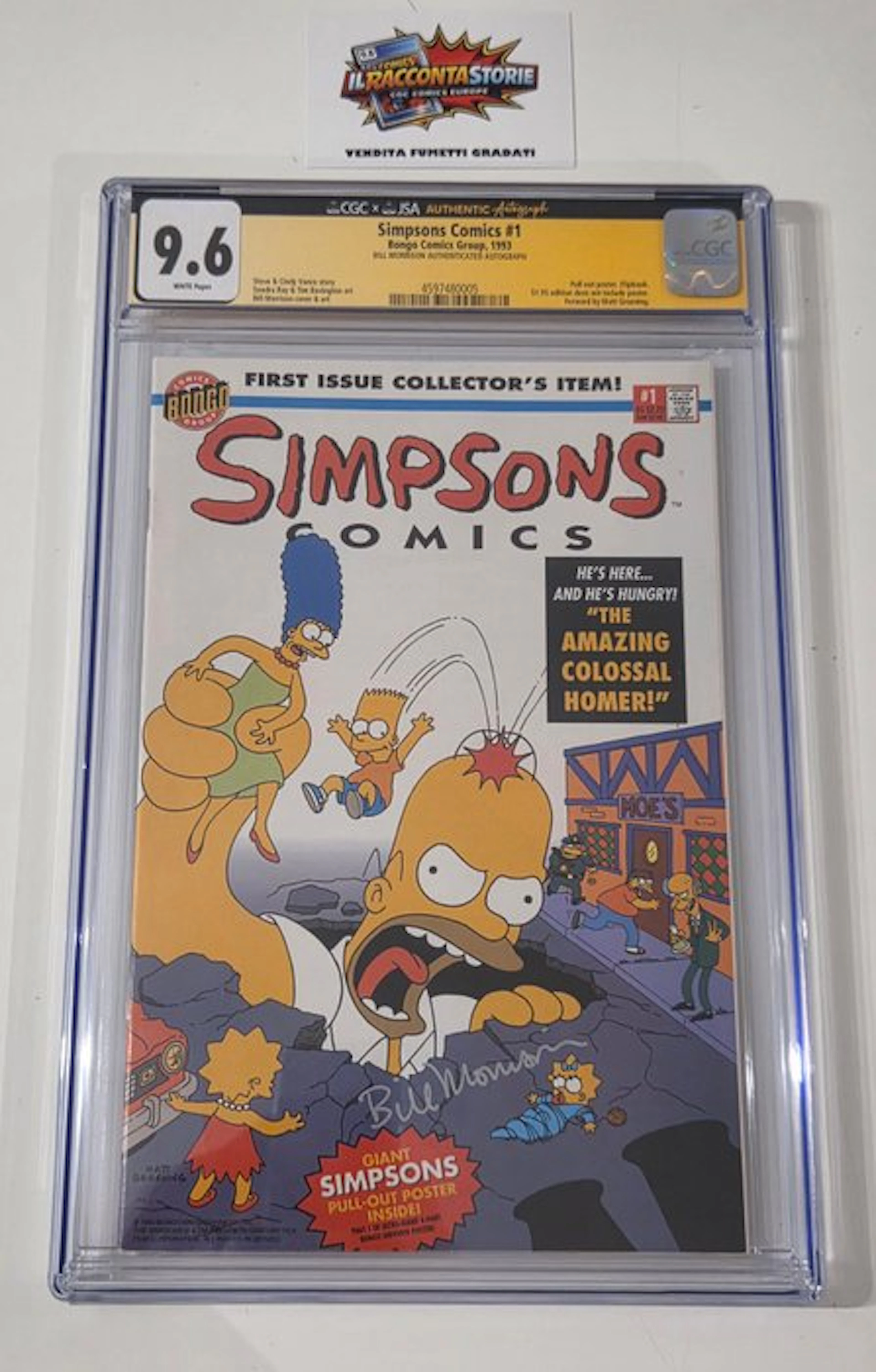 Simpsons Comics 1 - Simpsons Comics #1 - 1 Signed comic