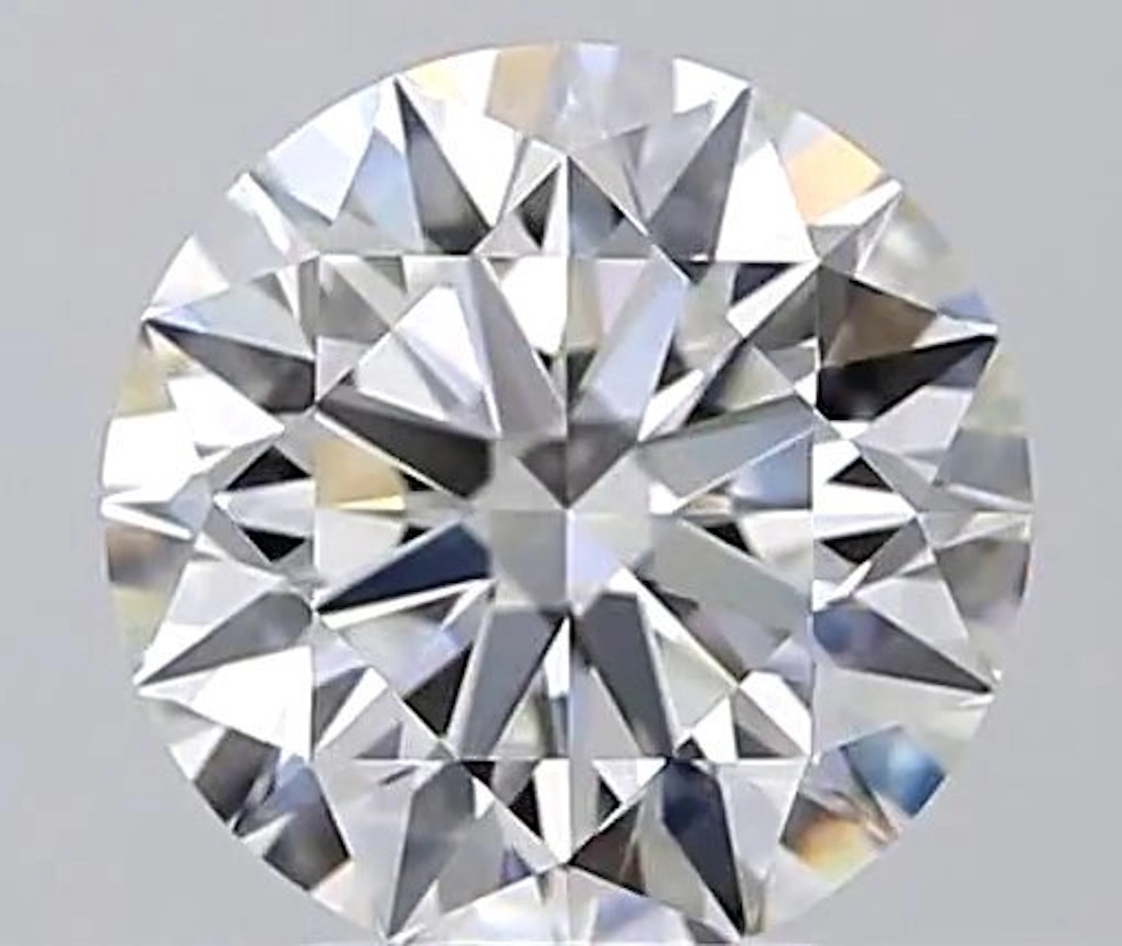 1 pcs Diamond (Natural) - 3.16 ct - Round - F - IF...