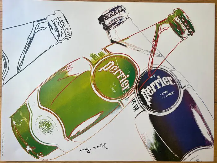 warhol andy - perrier