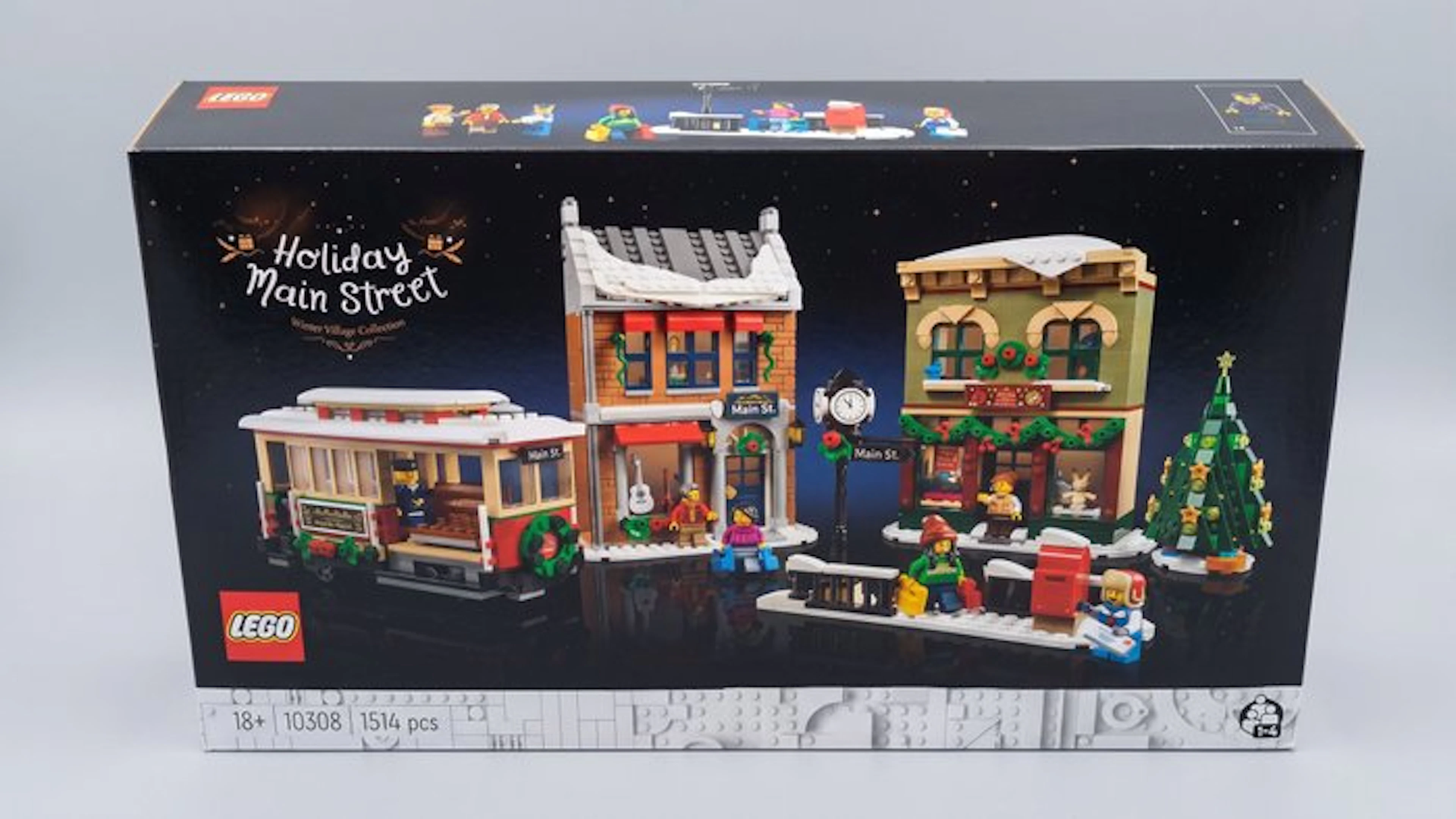 LEGO Set - 10308 - Icons - Holiday Main Street