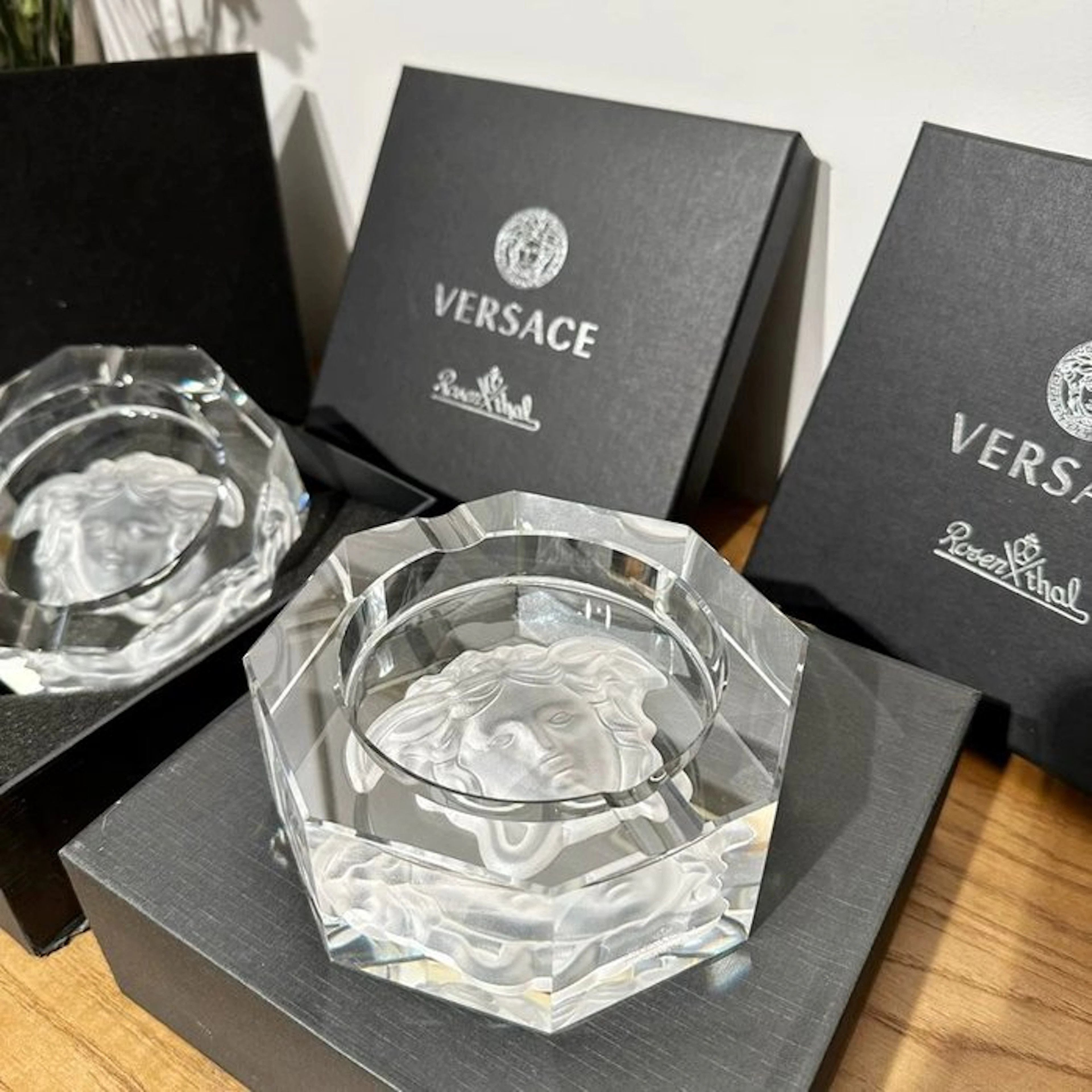 Rosenthal, Versace - Versace, Rosenthal - Ashtray - Crystal, Glass