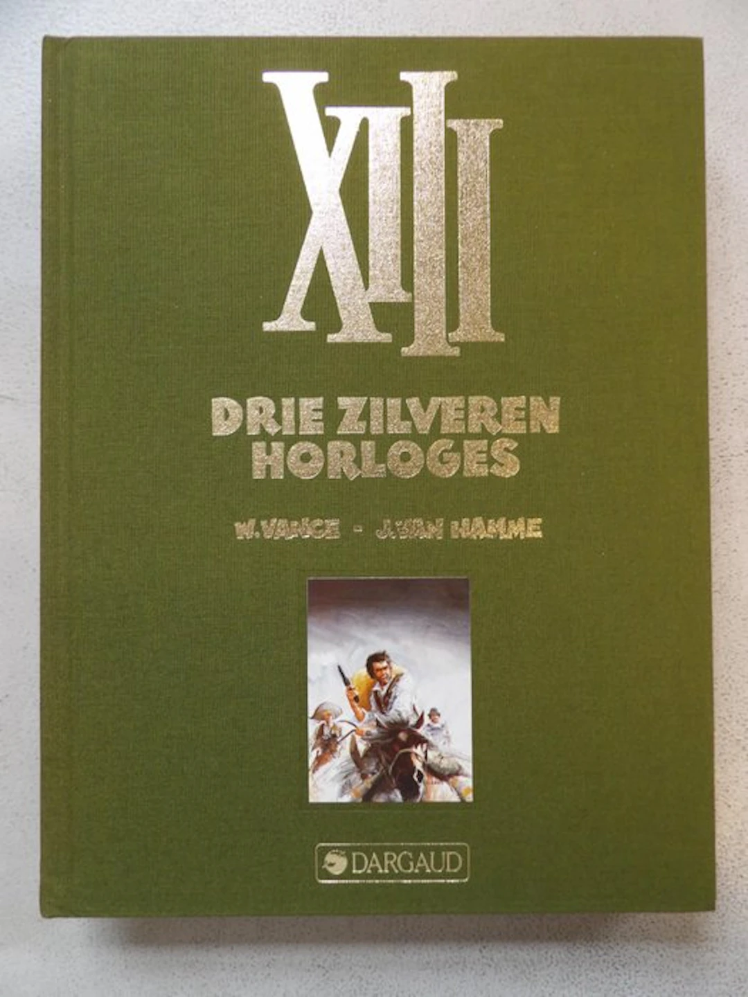 XIII 1 1 - Drie zilveren horloges - Luxe editie + prent...