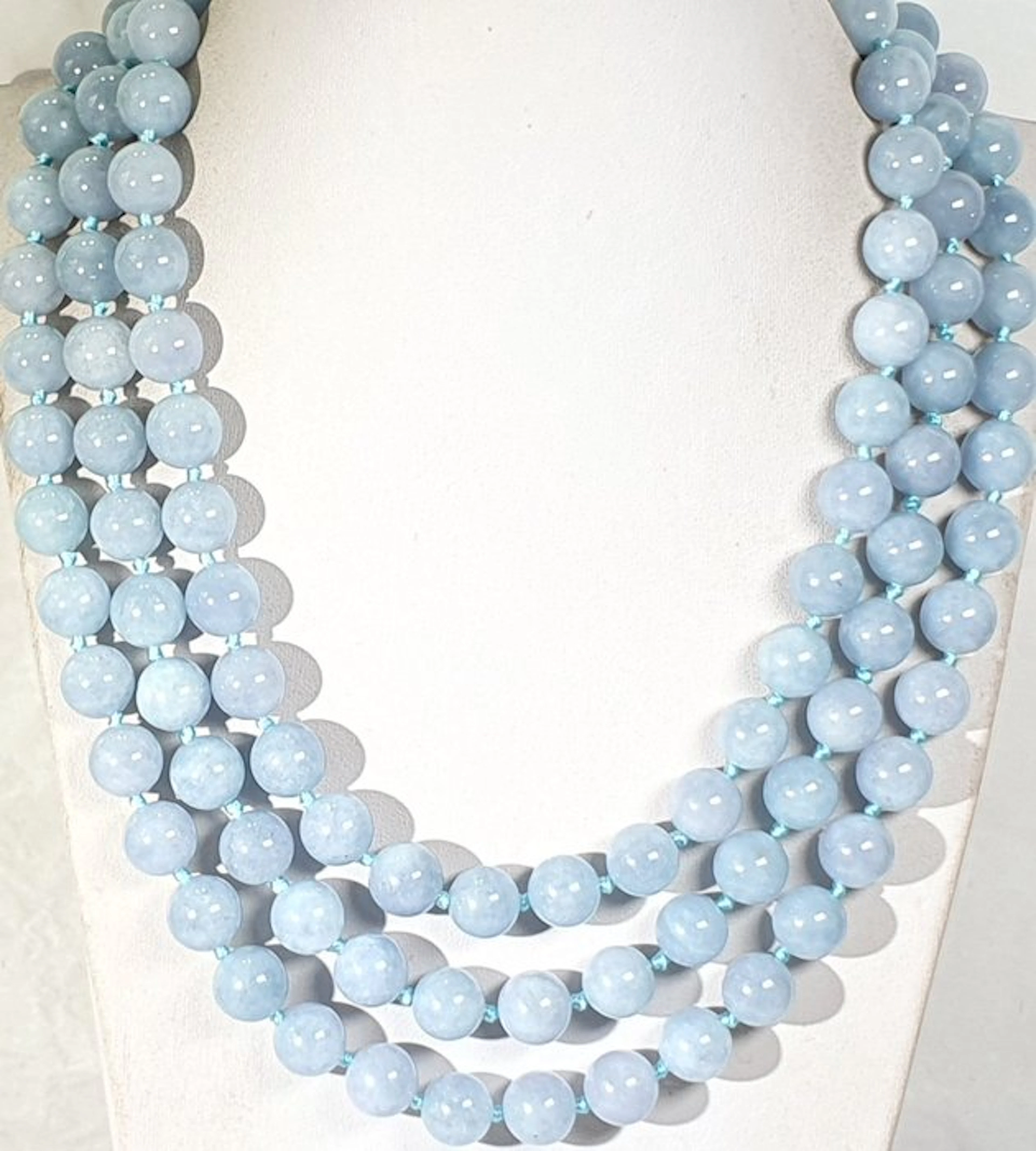 Brazilian Aquamarine - Divine Protection - Very Long...