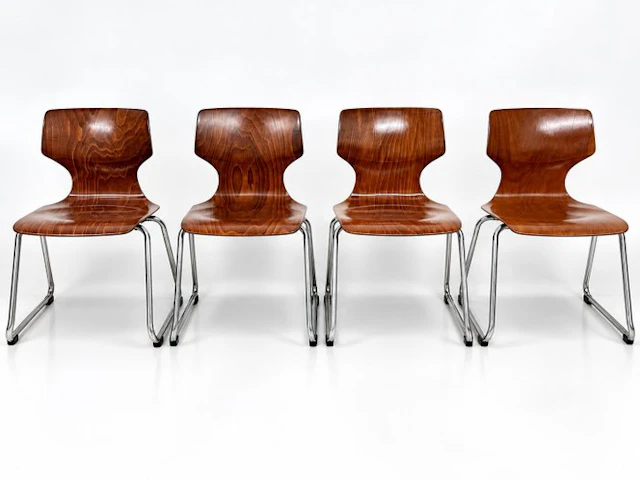 Flototto - Elmar Flototto - Chair (4) - Shell chair - Wood
