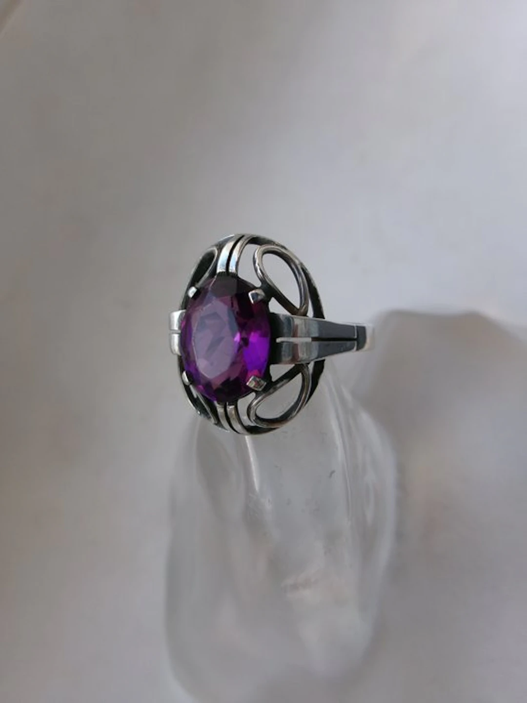 Silver - Ring - Art Deco