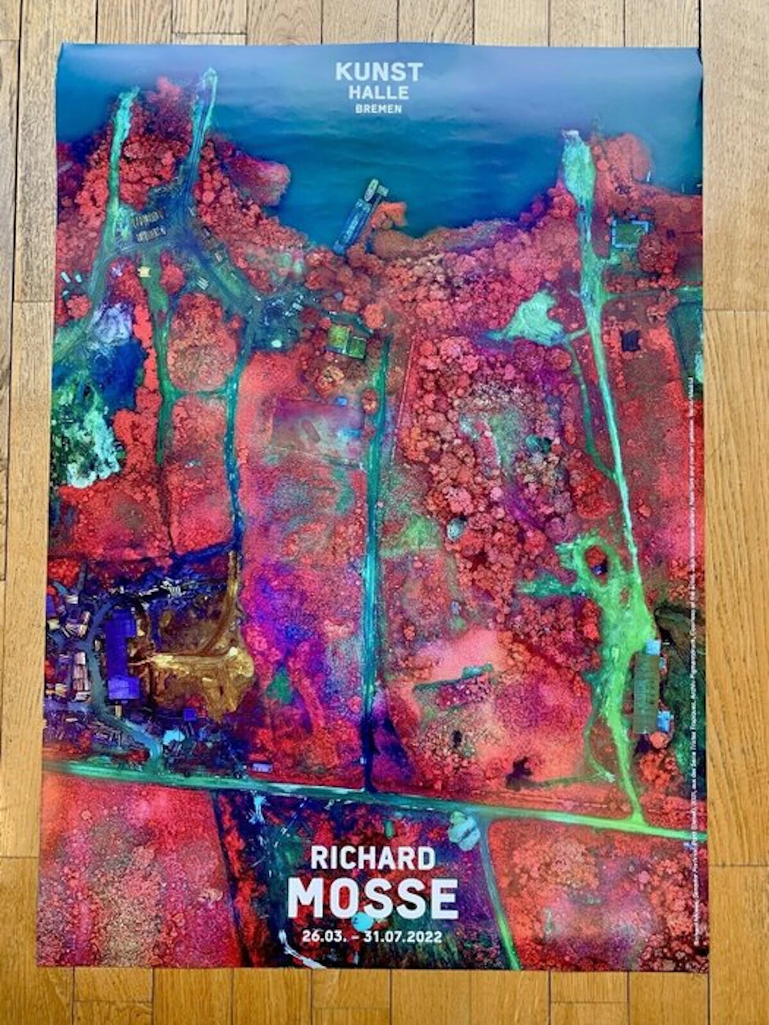 after Richard Mosse - Exhibition poster