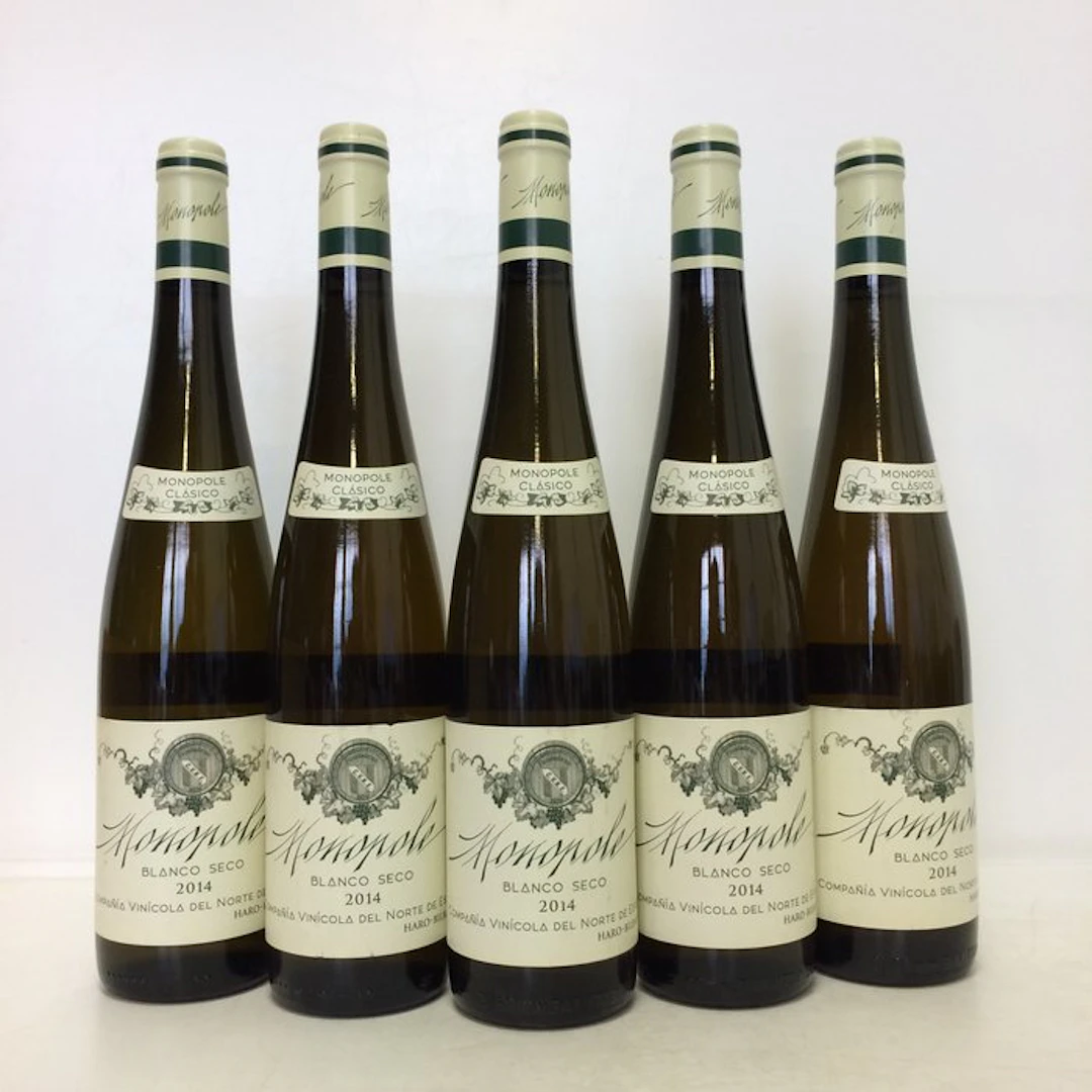 2014 C.V.N.E. Monopole Clásico Blanco Seco - Rioja DOC - 5 Bottles (0.75L)