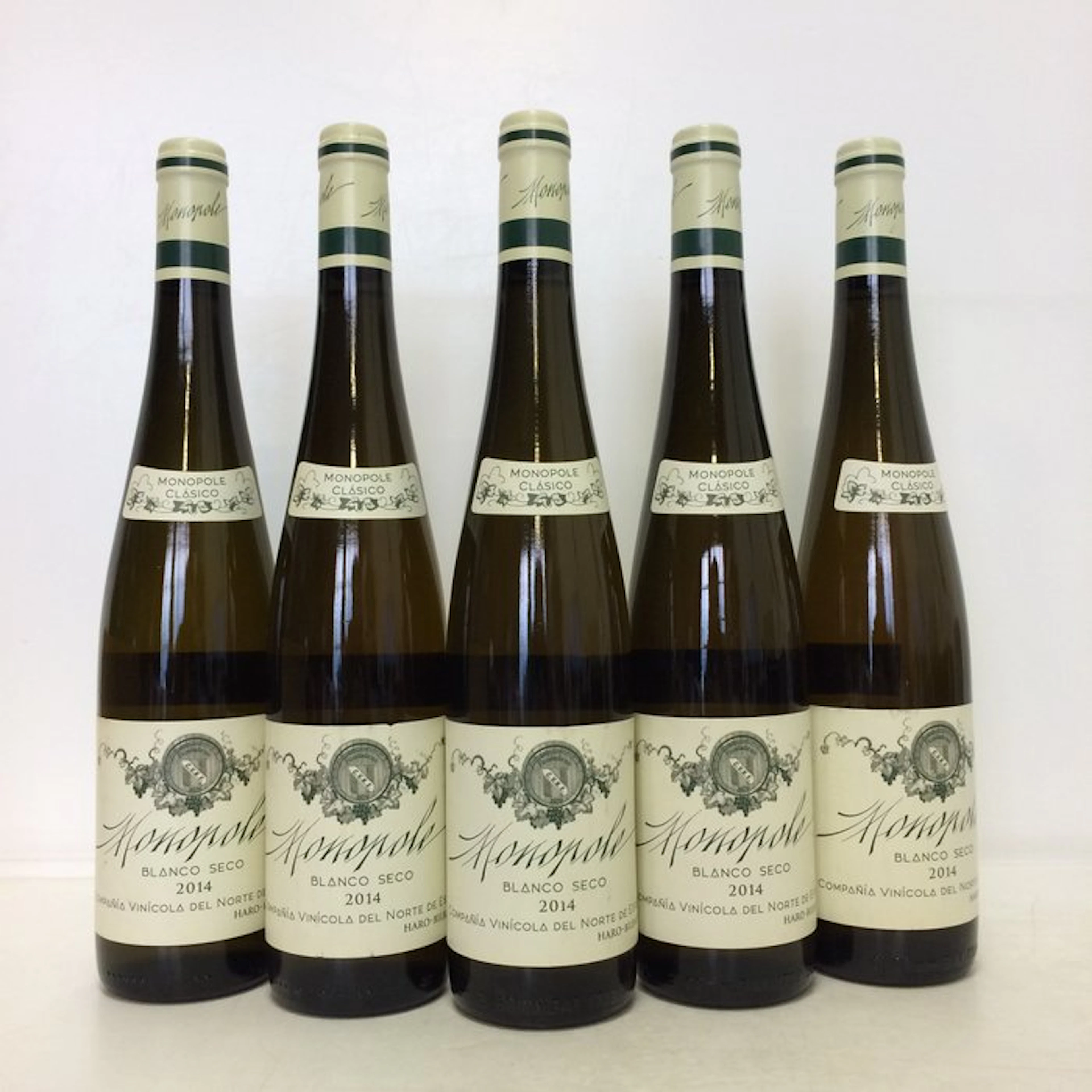 2014 C.V.N.E. Monopole Clásico Blanco Seco - Rioja DOC - 5 Bottles (0.75L)