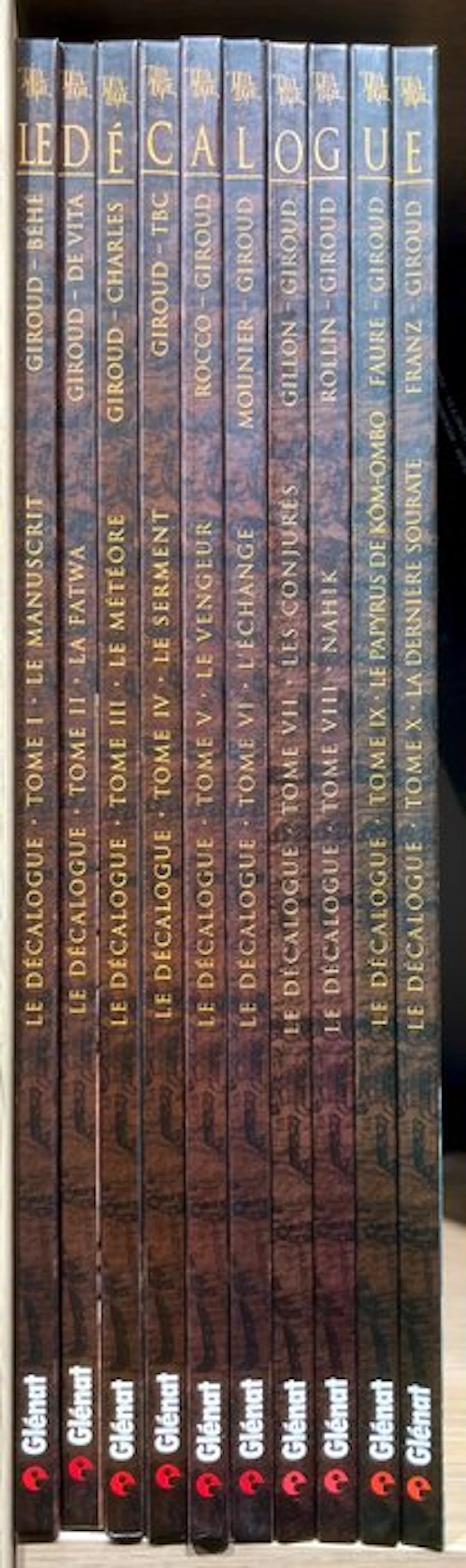 Le Décalogue T1 à T10 - Série complète - 10x C - EO/Ré - 10 Album - 2001/2003