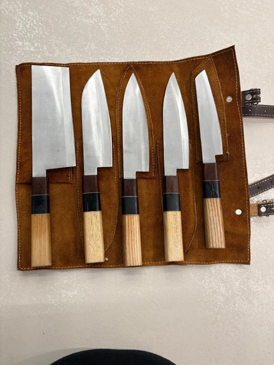 Kitchen knife - carbon steel - North America - Handmade knives
