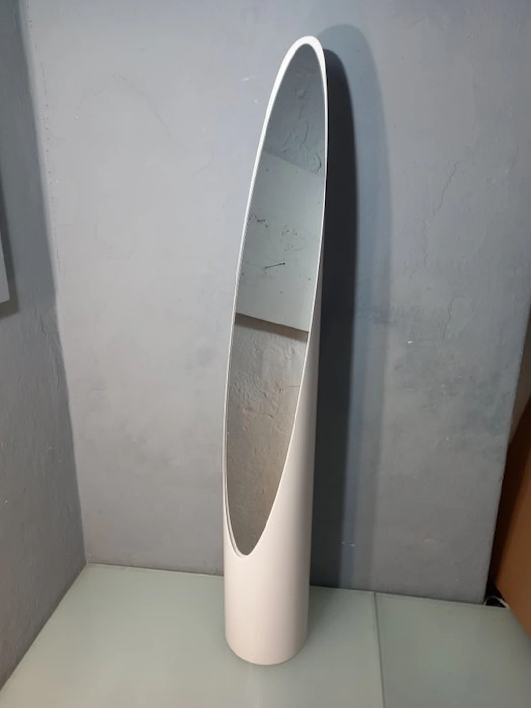 Floor mirror- Lipstick - Wood, PVC