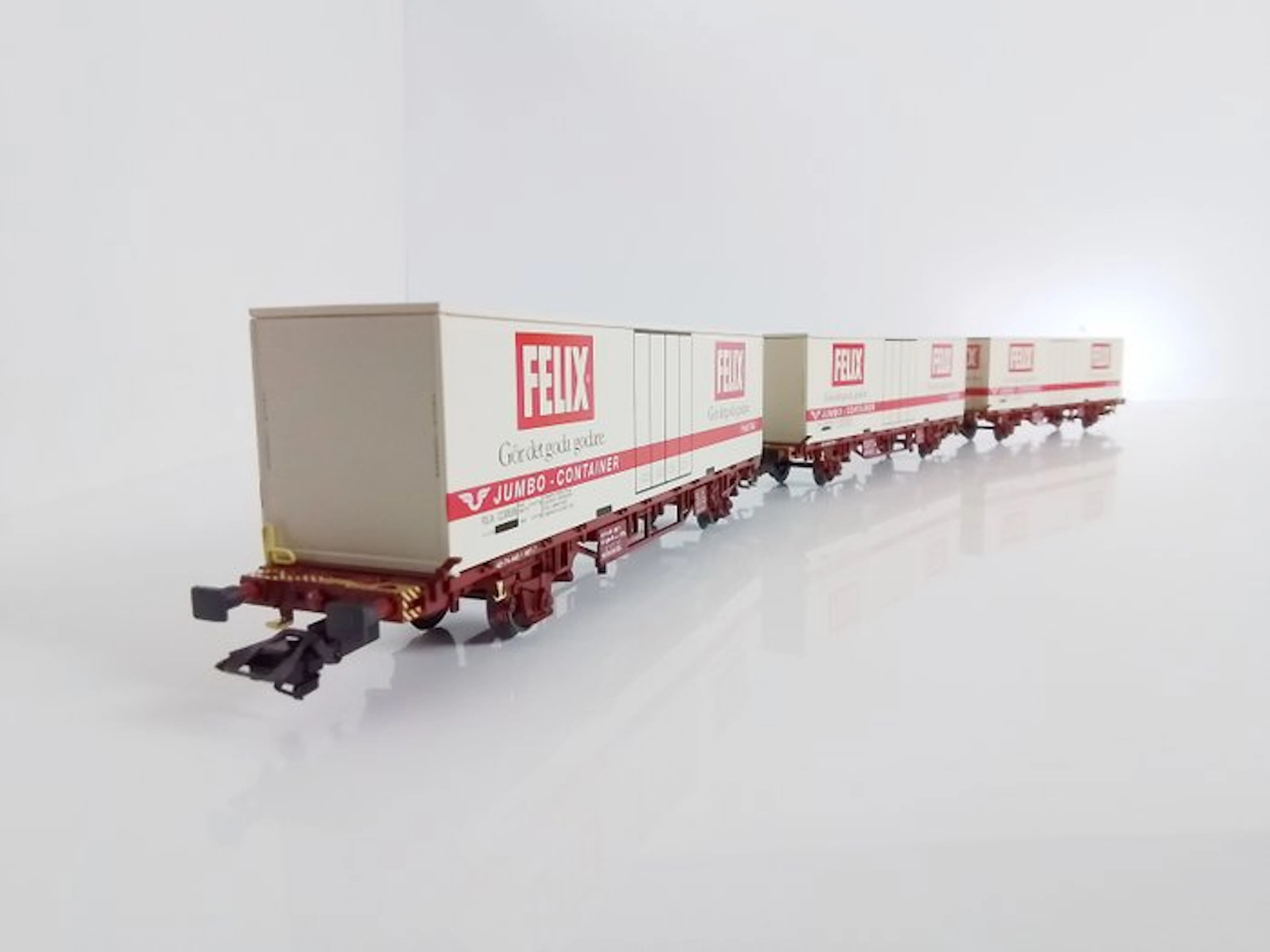 Märklin H0 - 47721 - Model train (3) - Container wagon 'Felix' - SJ