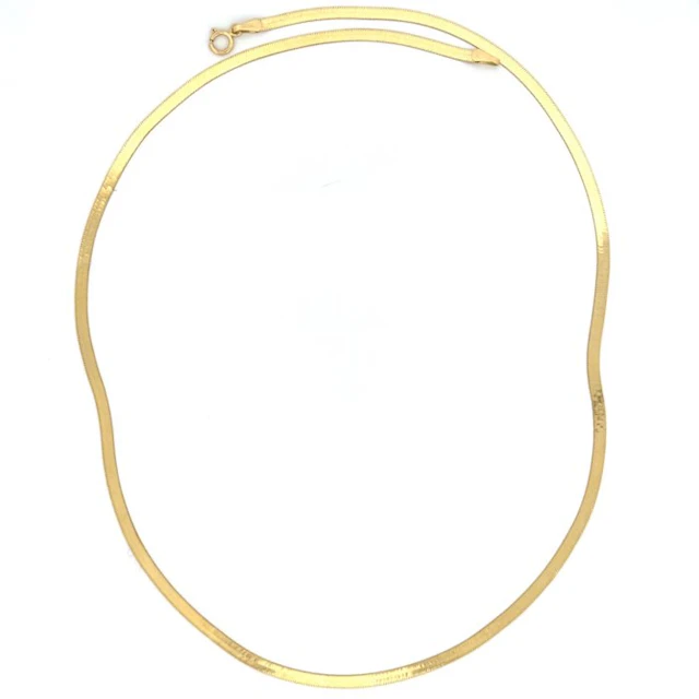 Necklace - 18 kt. Yellow gold - Snake - 50 cm