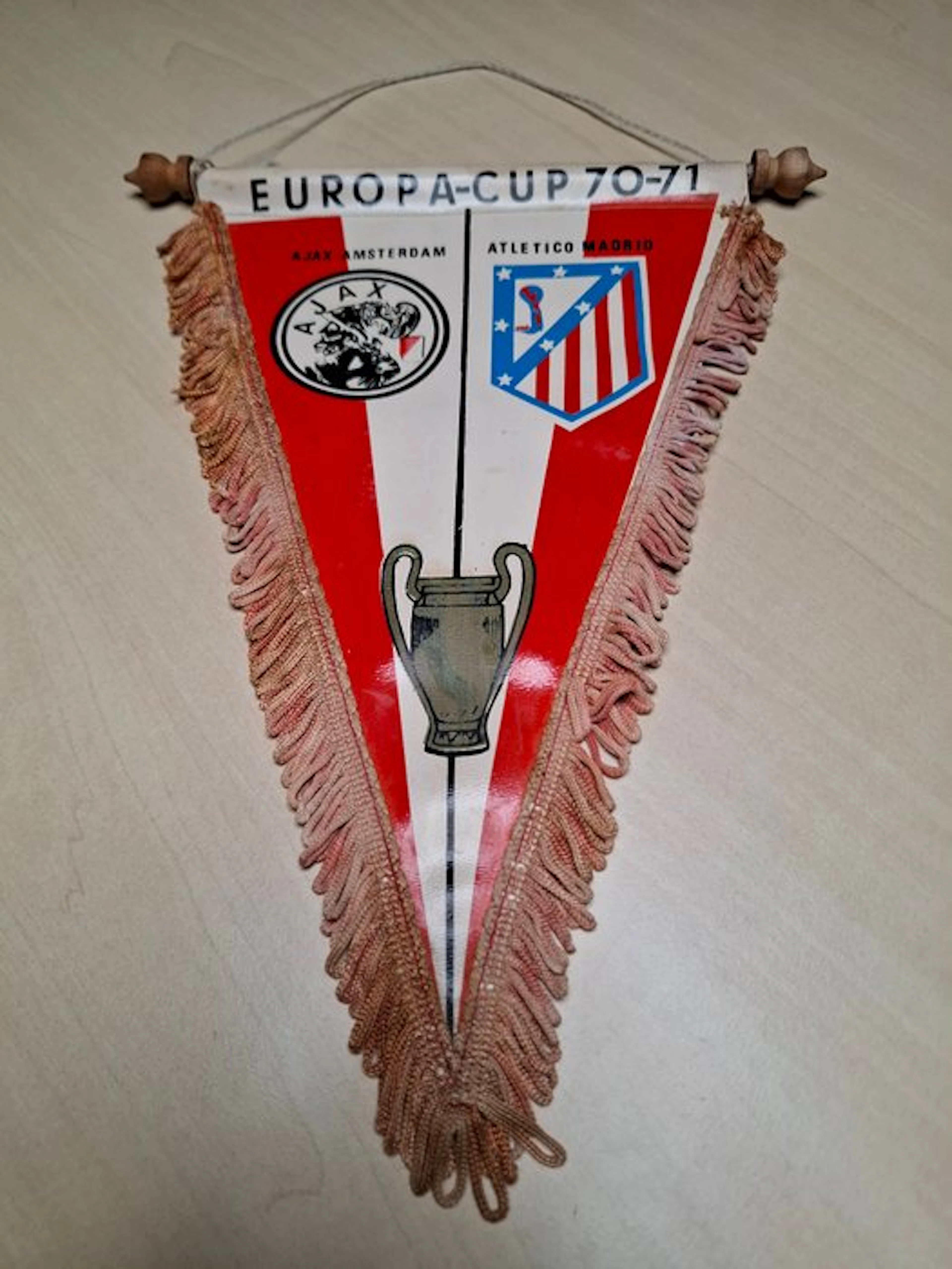 AFC Ajax - European Cup I - 1970 - Flag / pennant