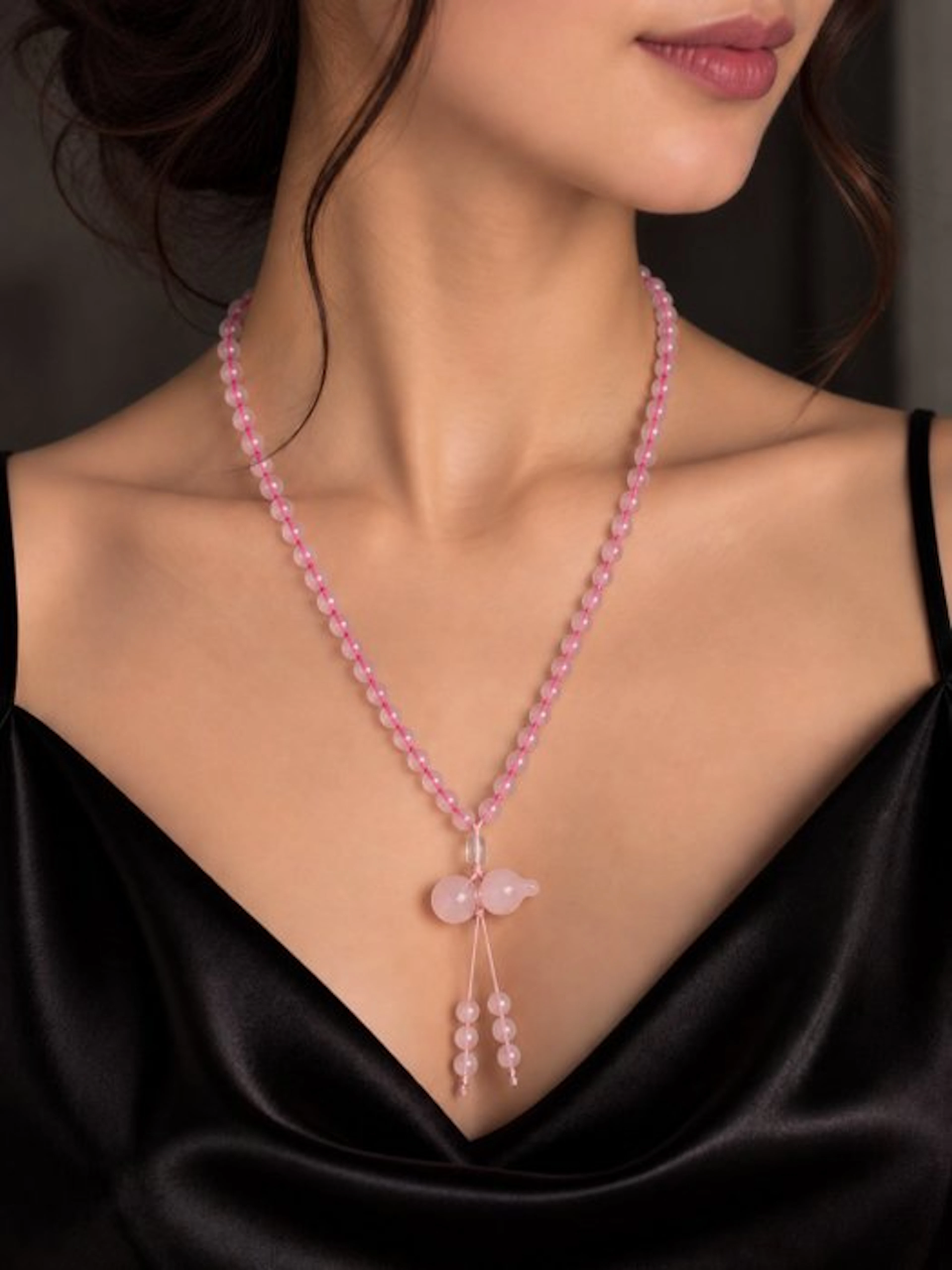 Rose quartz Polished - Height: 45 cm- 50 g