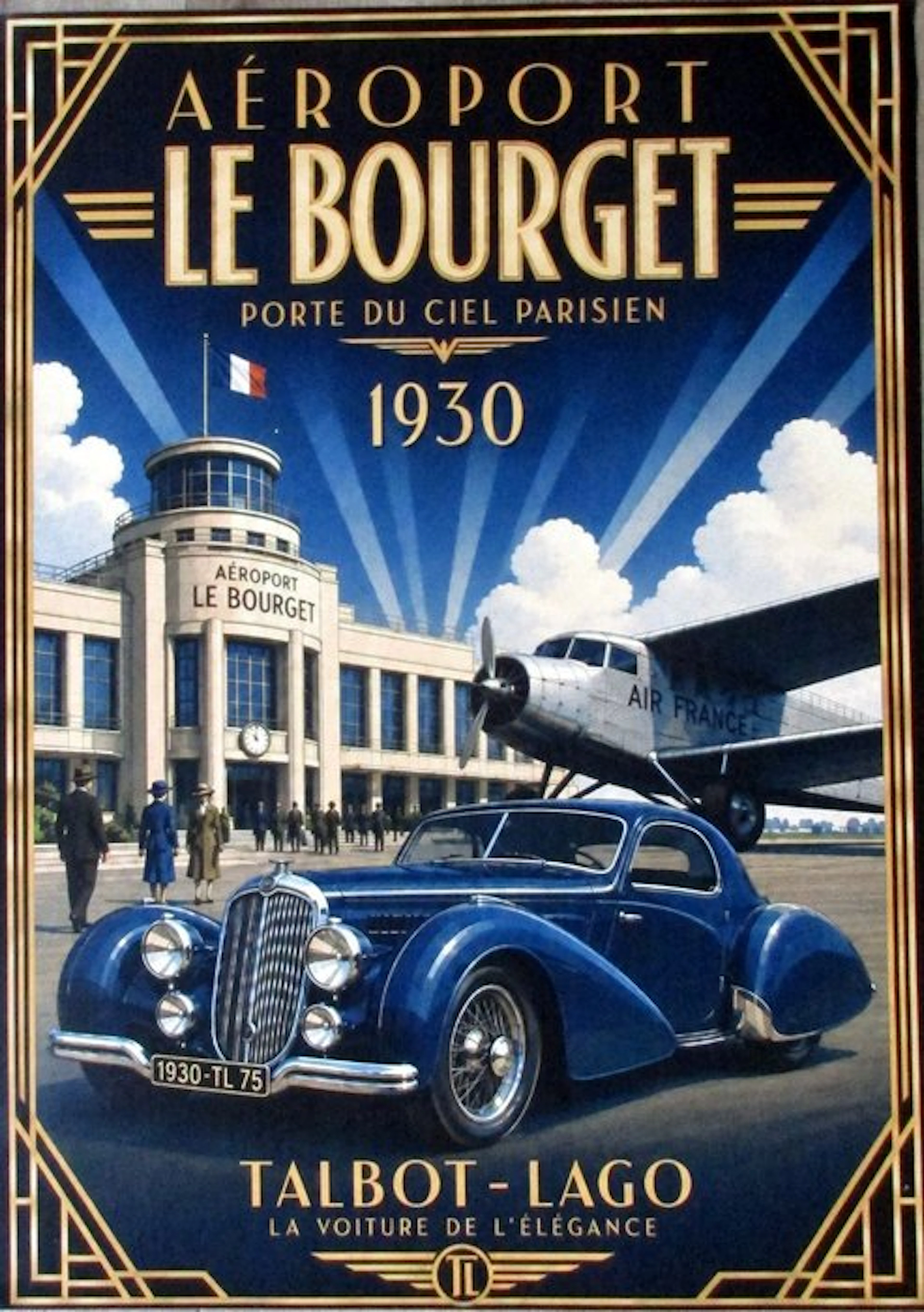 Talbot Lago / Le Bourget 1930 (Paris) - Design Studio...