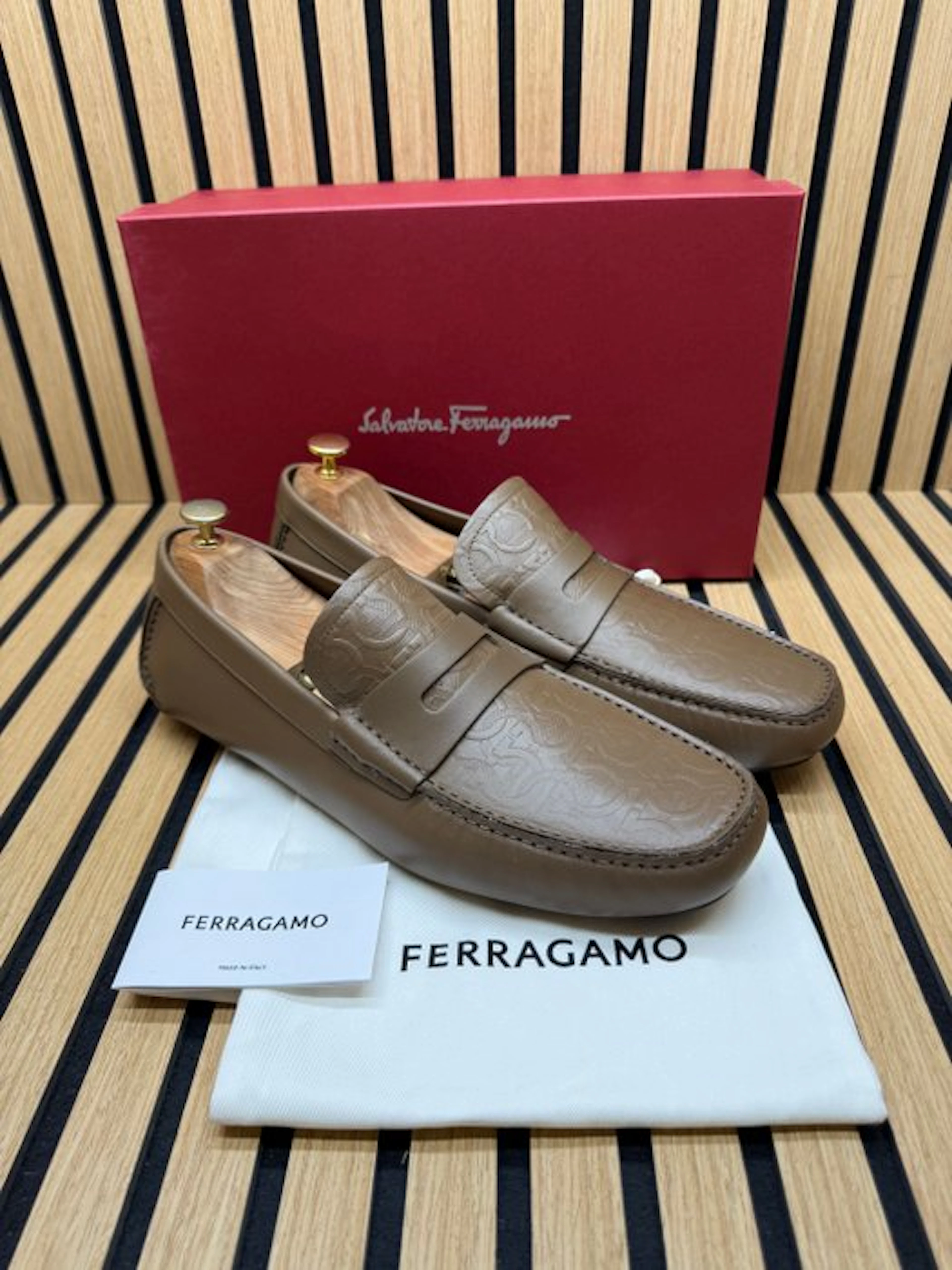 Salvatore Ferragamo - Moccasins - Size: EU 45 - New in box