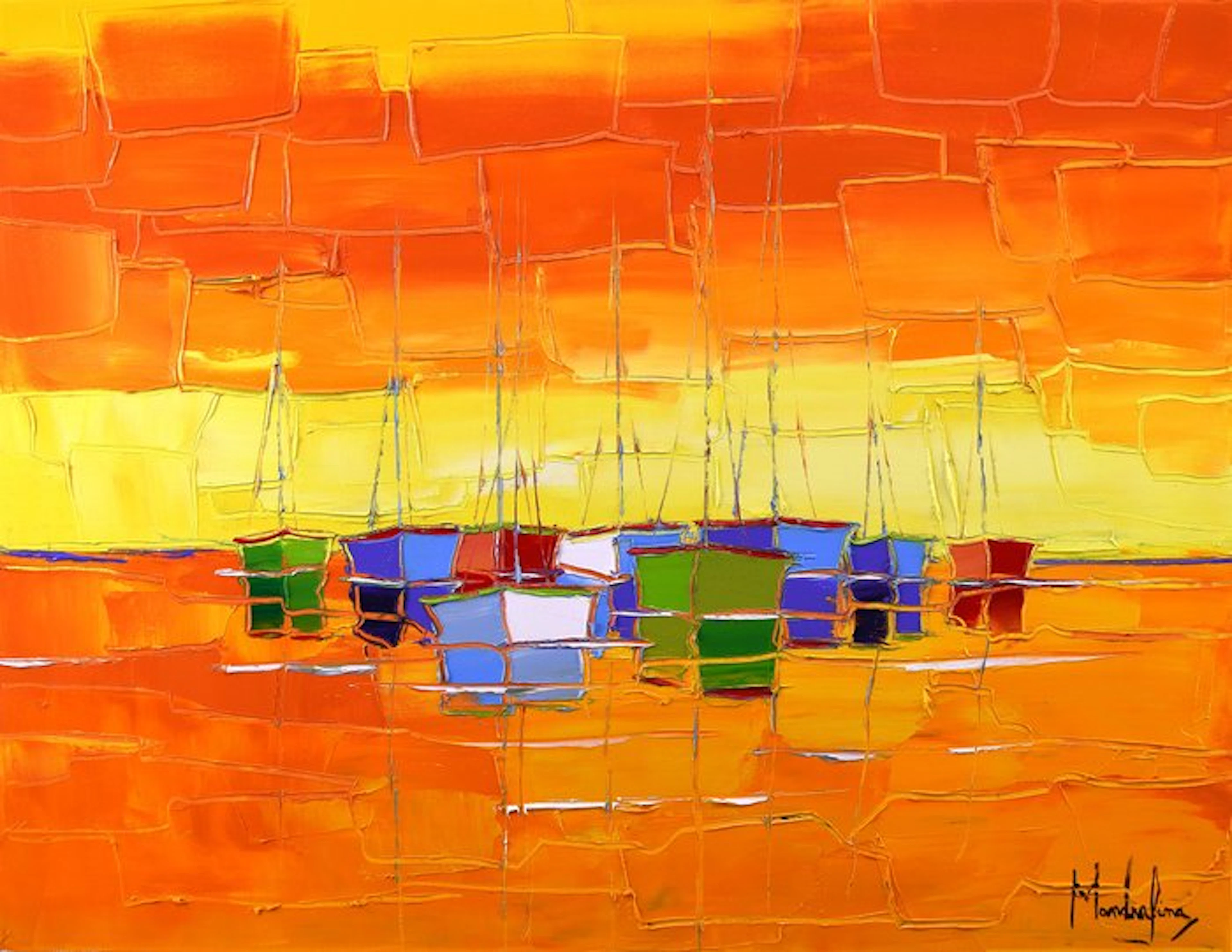 Caroline Mandrafina - Pfleger " Le repos des voiliers "