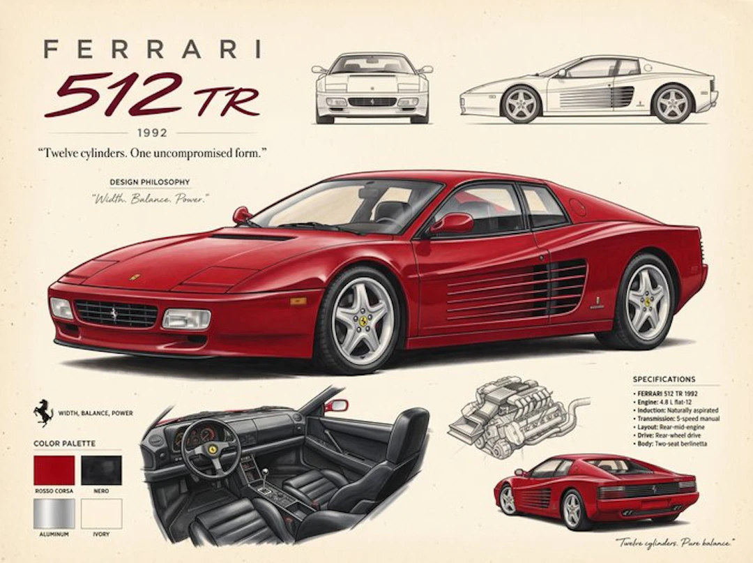 Shmidt.Art - Ferrari - Ferrari 512 TR - 1990s