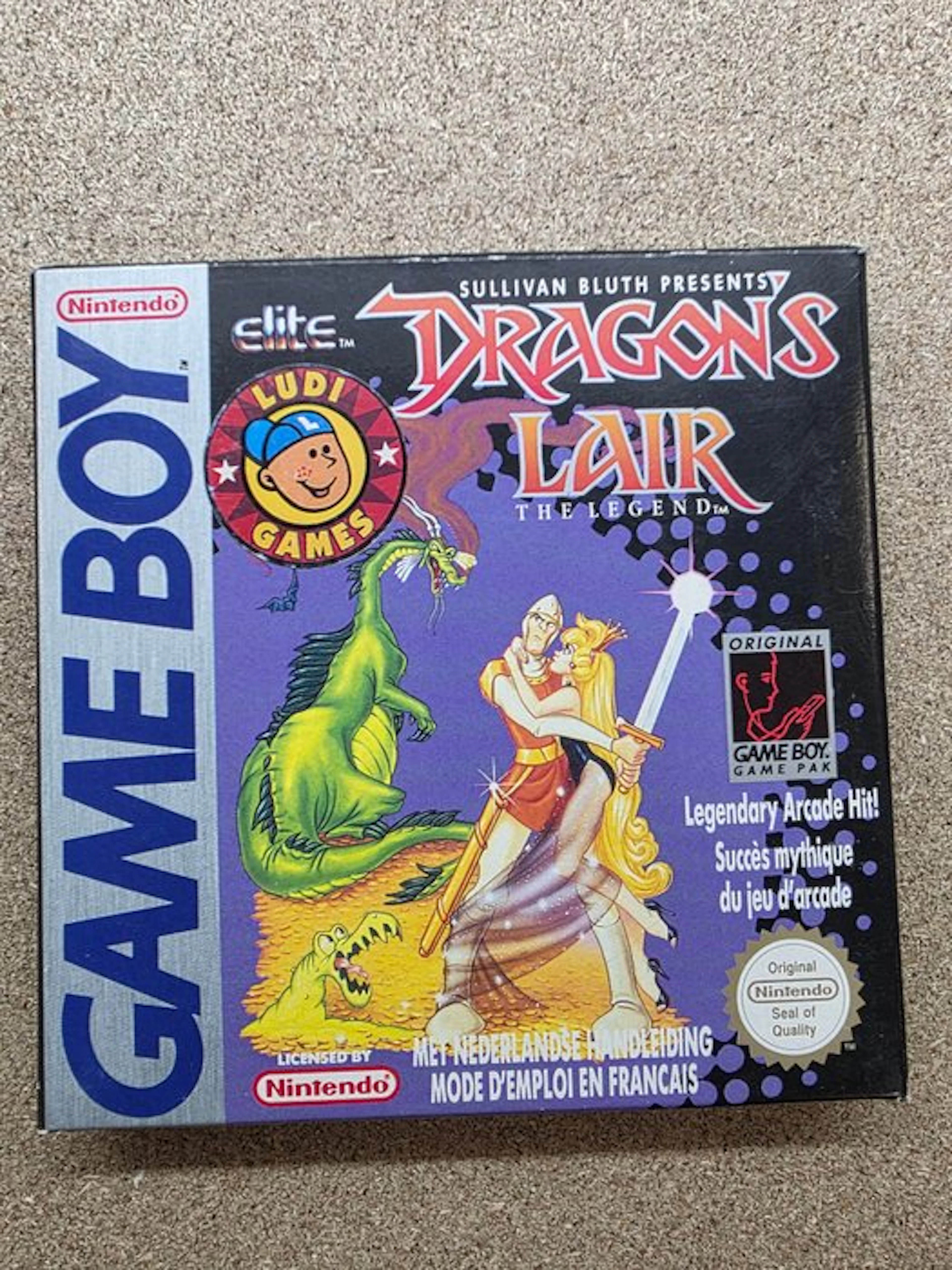 Nintendo - Gameboy Classic - "Dragon's Lair "The Legend"...